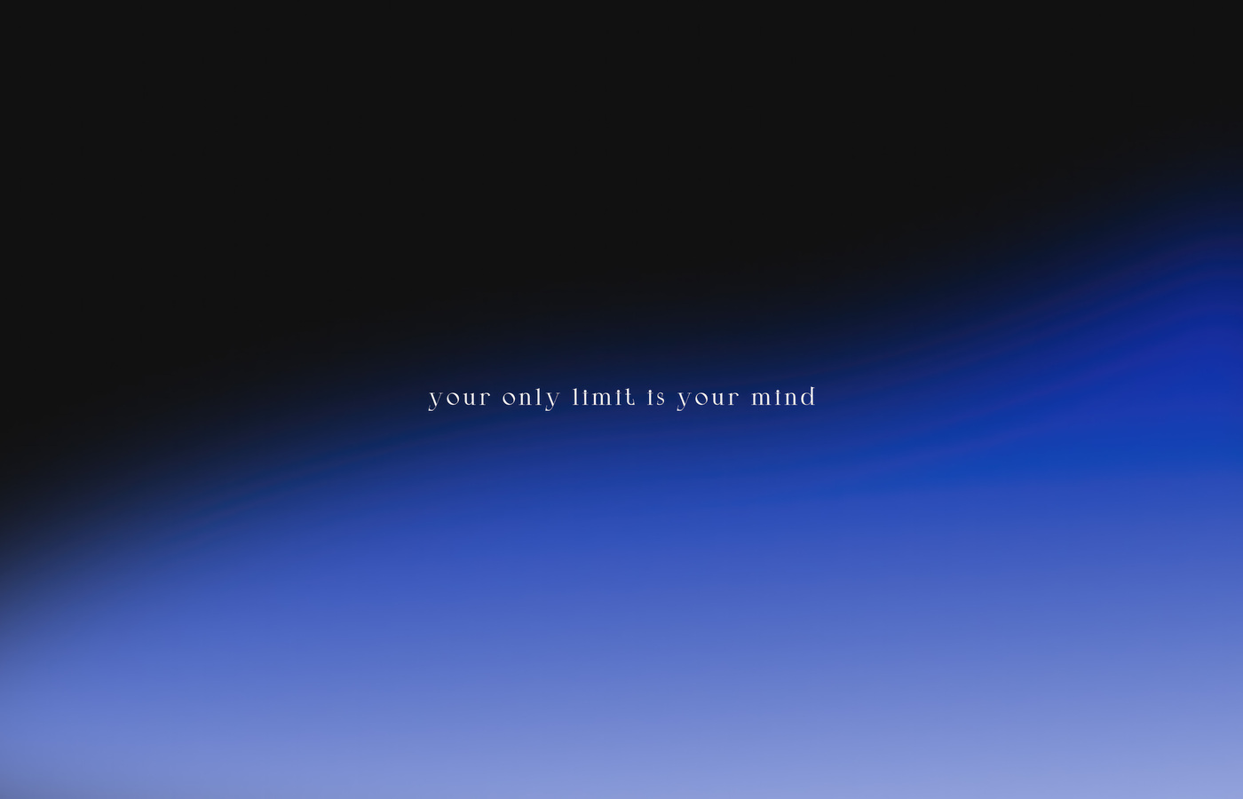 Your Only Limit Is Your Mind Wallpaper In 1400x900 Resolution