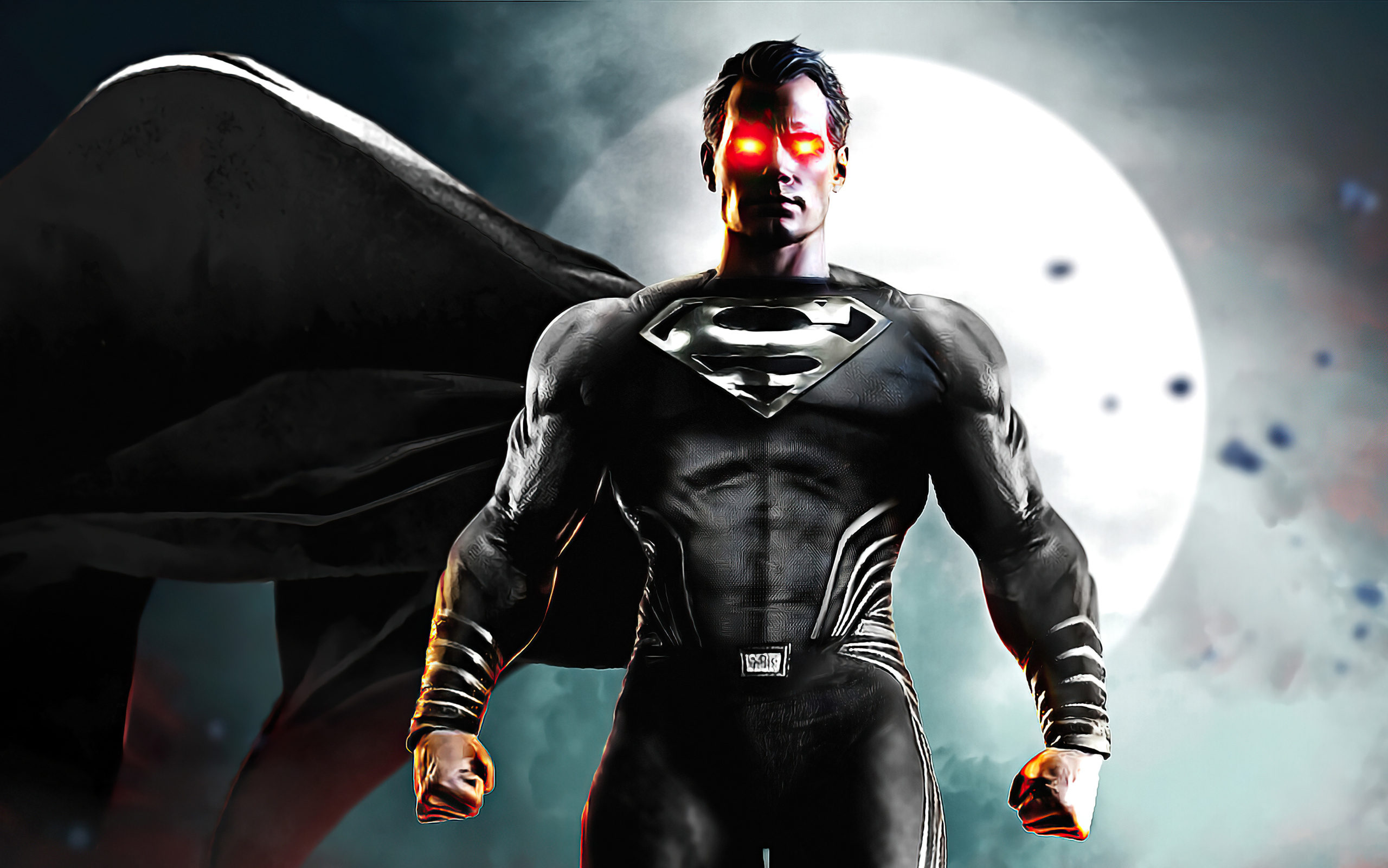 2560x1600 Zack Synder Justice League Black Suit Superman 4k 2560x1600 
