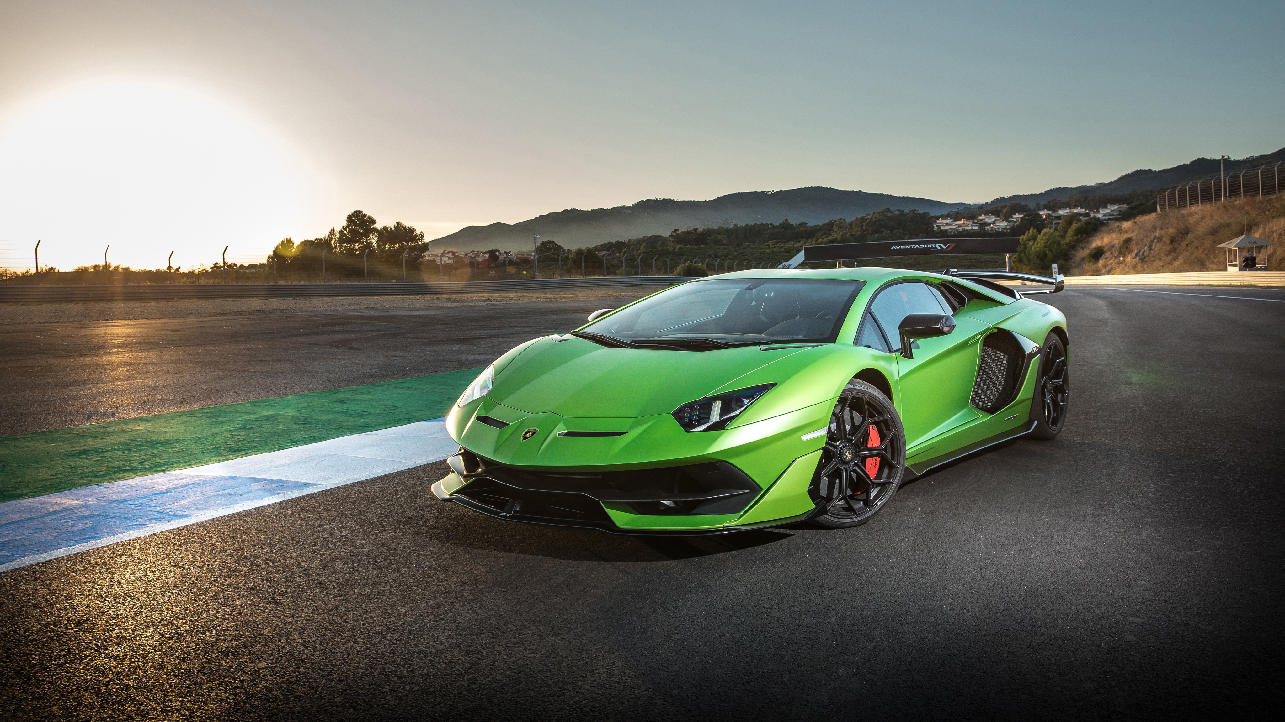 2018 Lamborghini Aventador SVJ New Wallpaper HD Cars Wallpapers 4k 