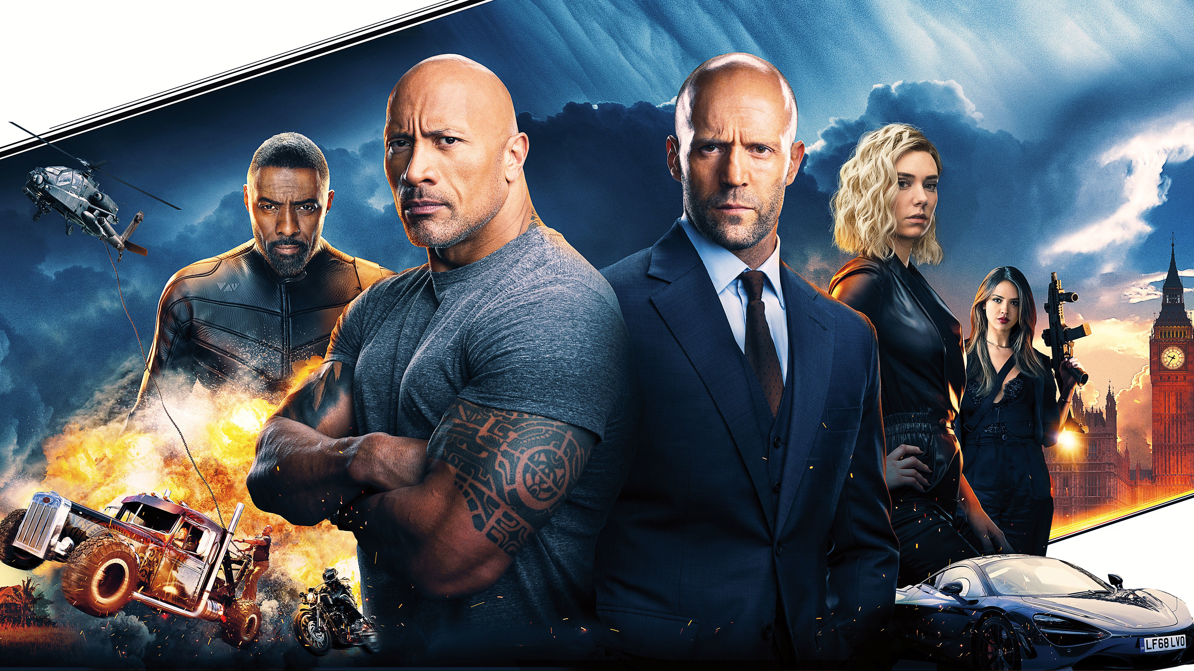 2019 Hobbs And Shaw 4k, HD Movies, 4k Wallpapers, Images, Backgrounds