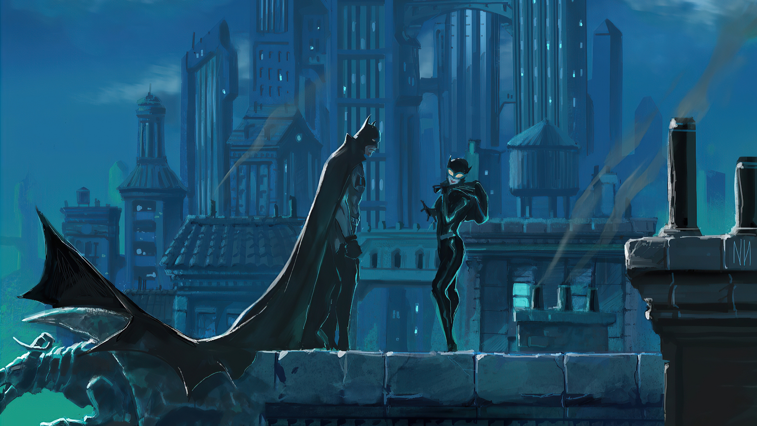 Batman And Catwoman Wallpapers  Wallpaper Cave