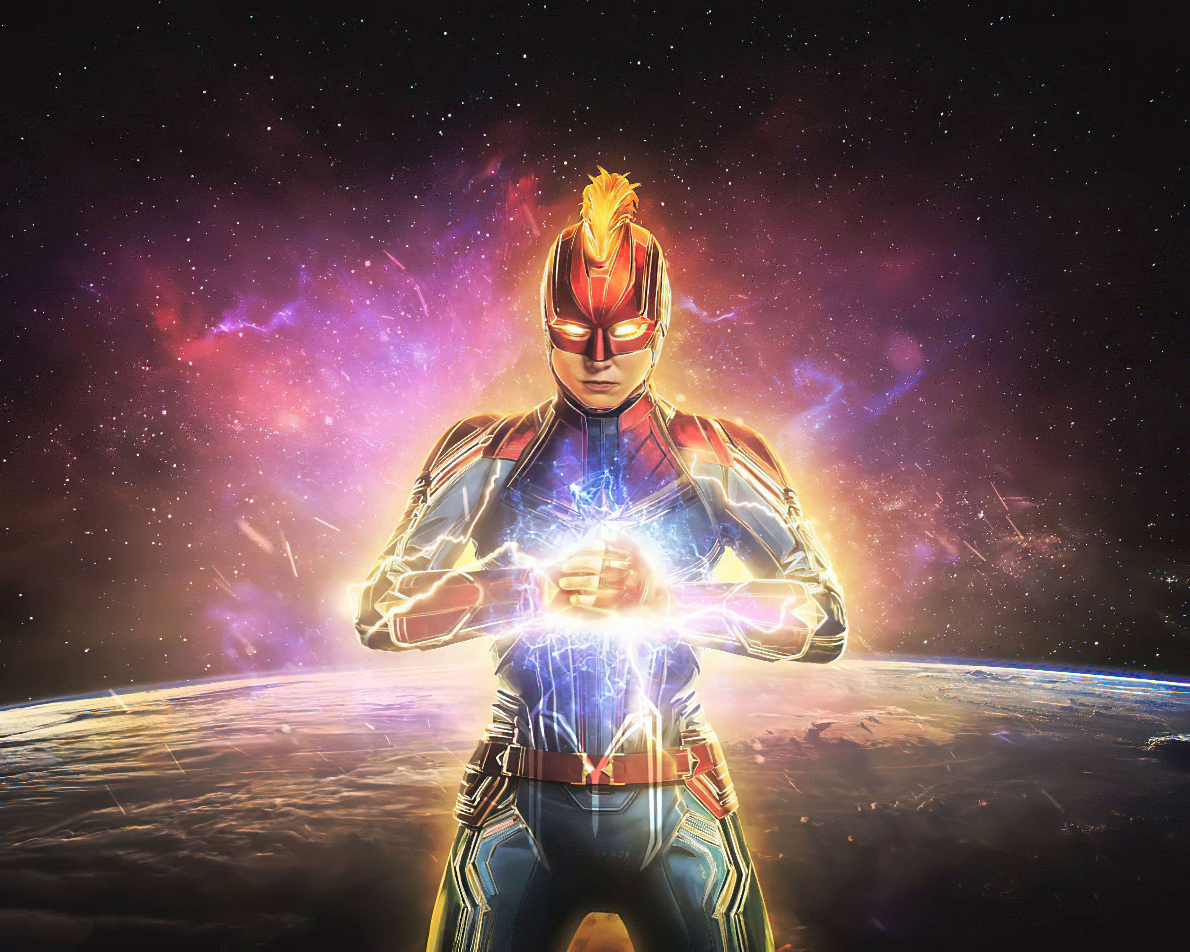 2020 Captain Marvel 4k, HD Superheroes, 4k Wallpapers, Images