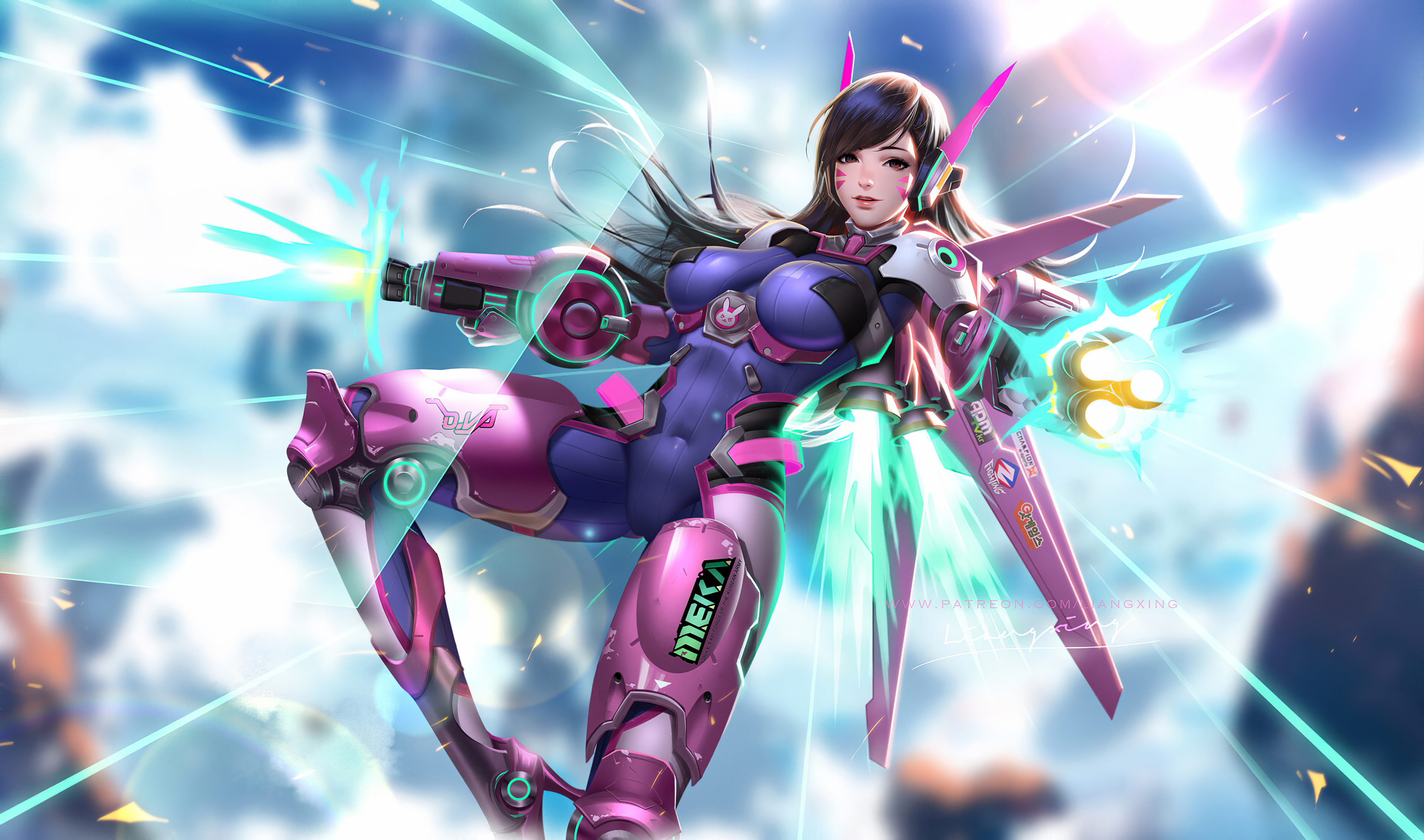 2020 Dva Overwatch Artwork 4k, HD Games, 4k Wallpapers, Images, Backgrounds,  Photos and Pictures