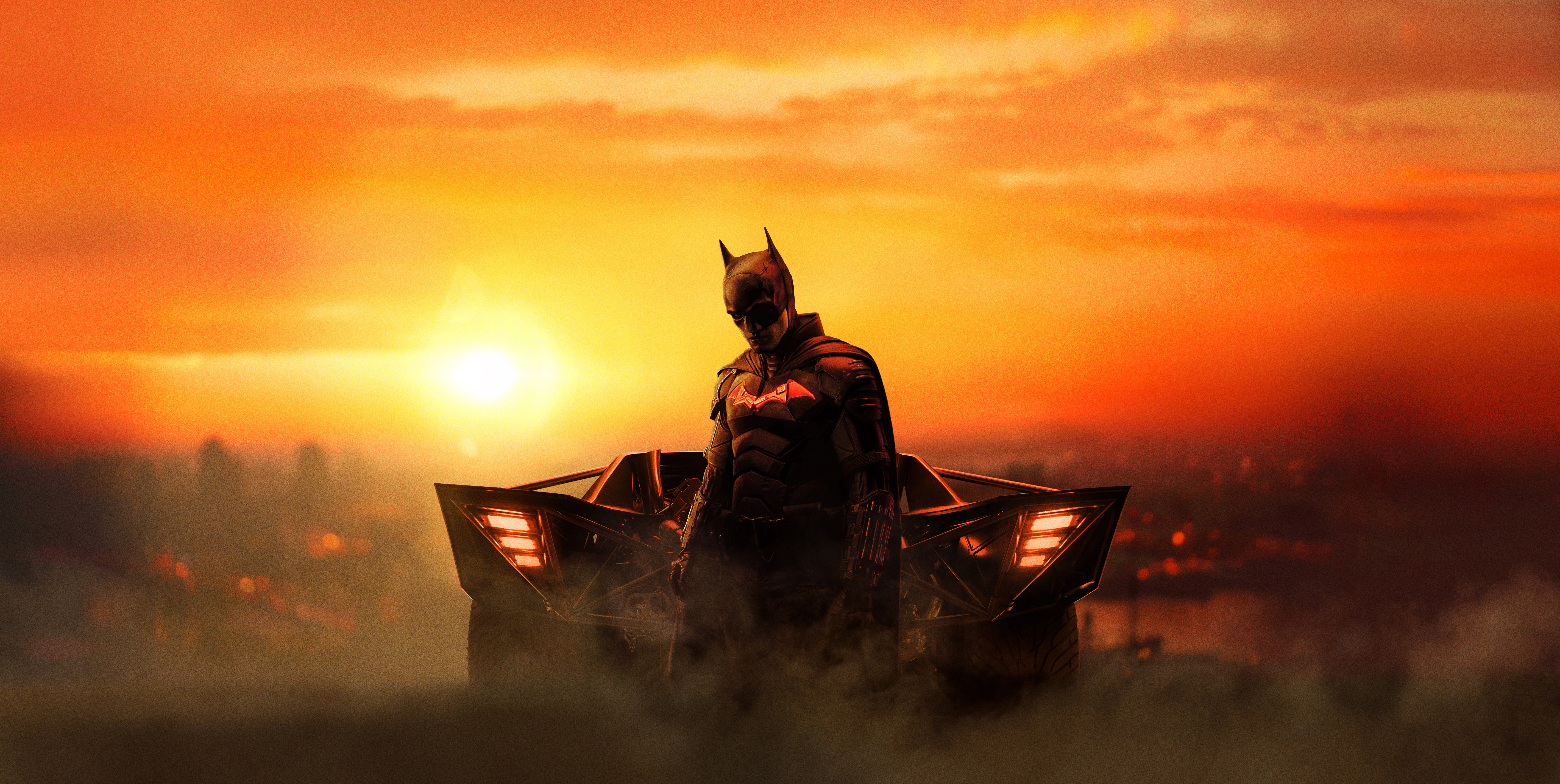 The Batman 2022 Movie Art 4K Wallpaper #3.2595