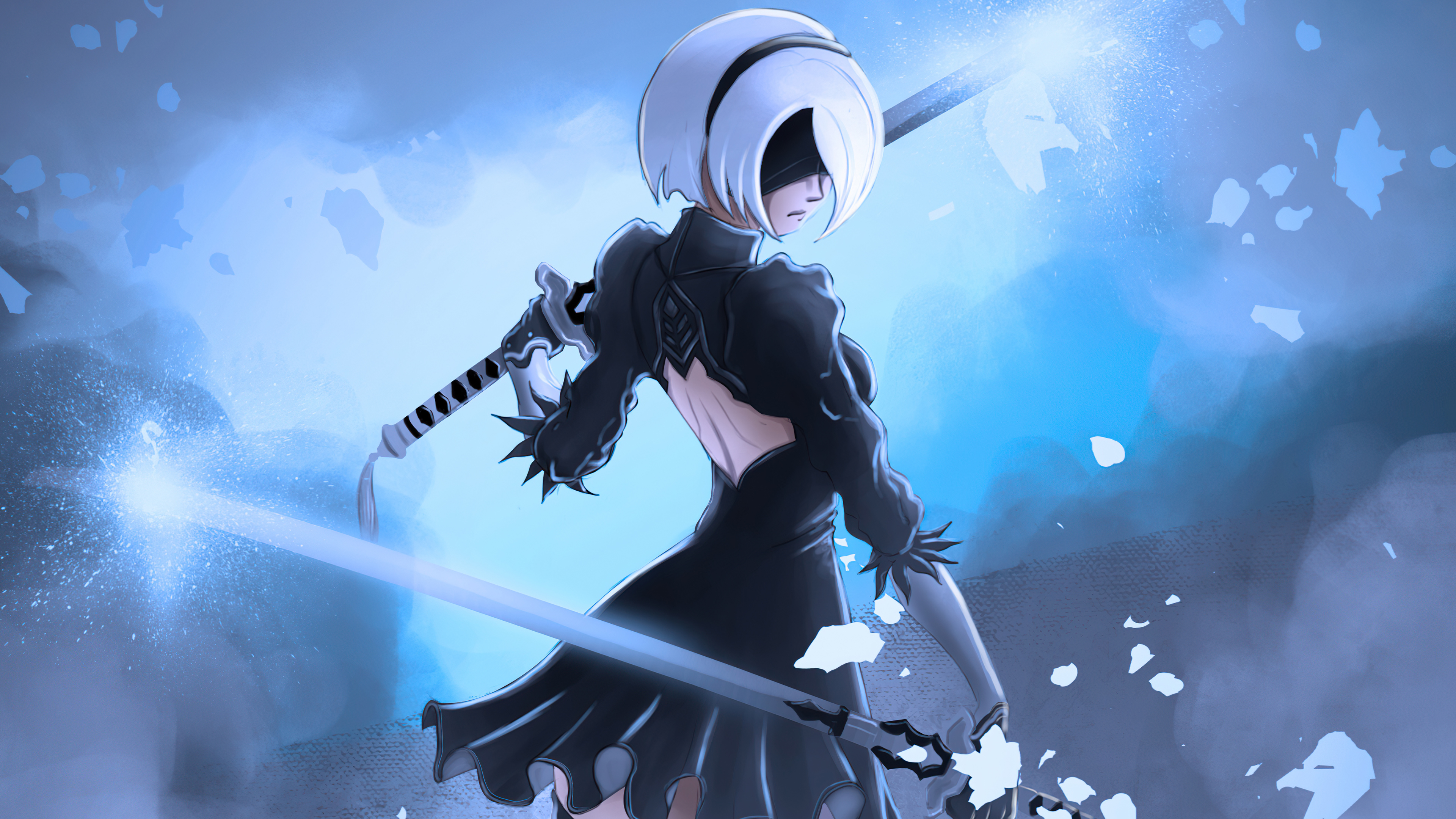 2B Nier Automata Fanart, HD Games, 4k Wallpapers, Images, Backgrounds,  Photos and Pictures