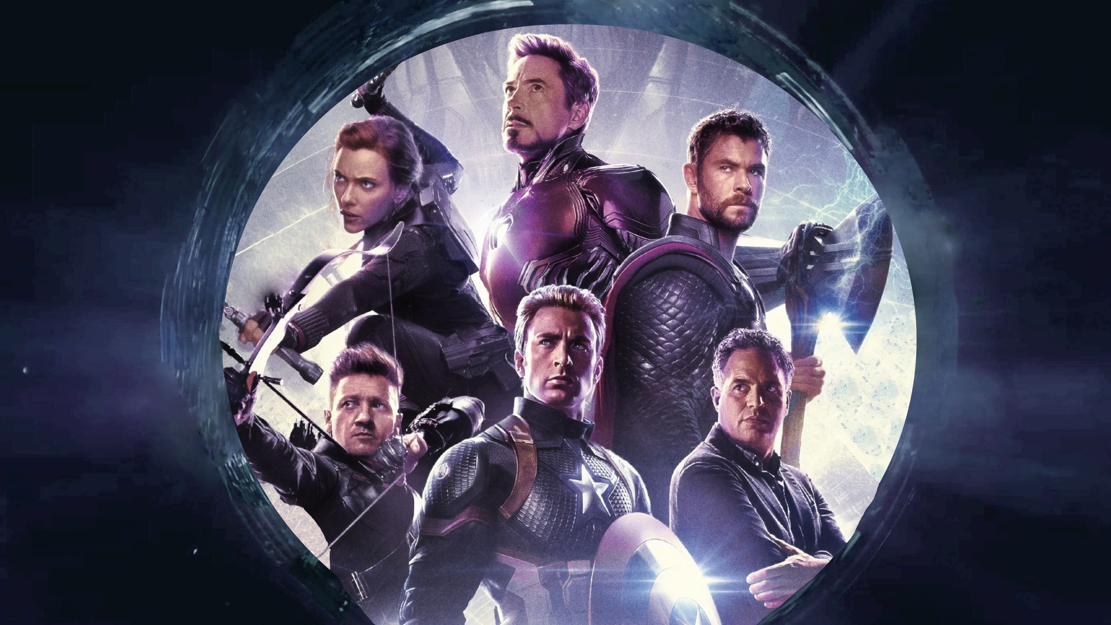 4k 2019 Avengers Endgame Original Six, HD Movies, 4k Wallpapers, Images ...