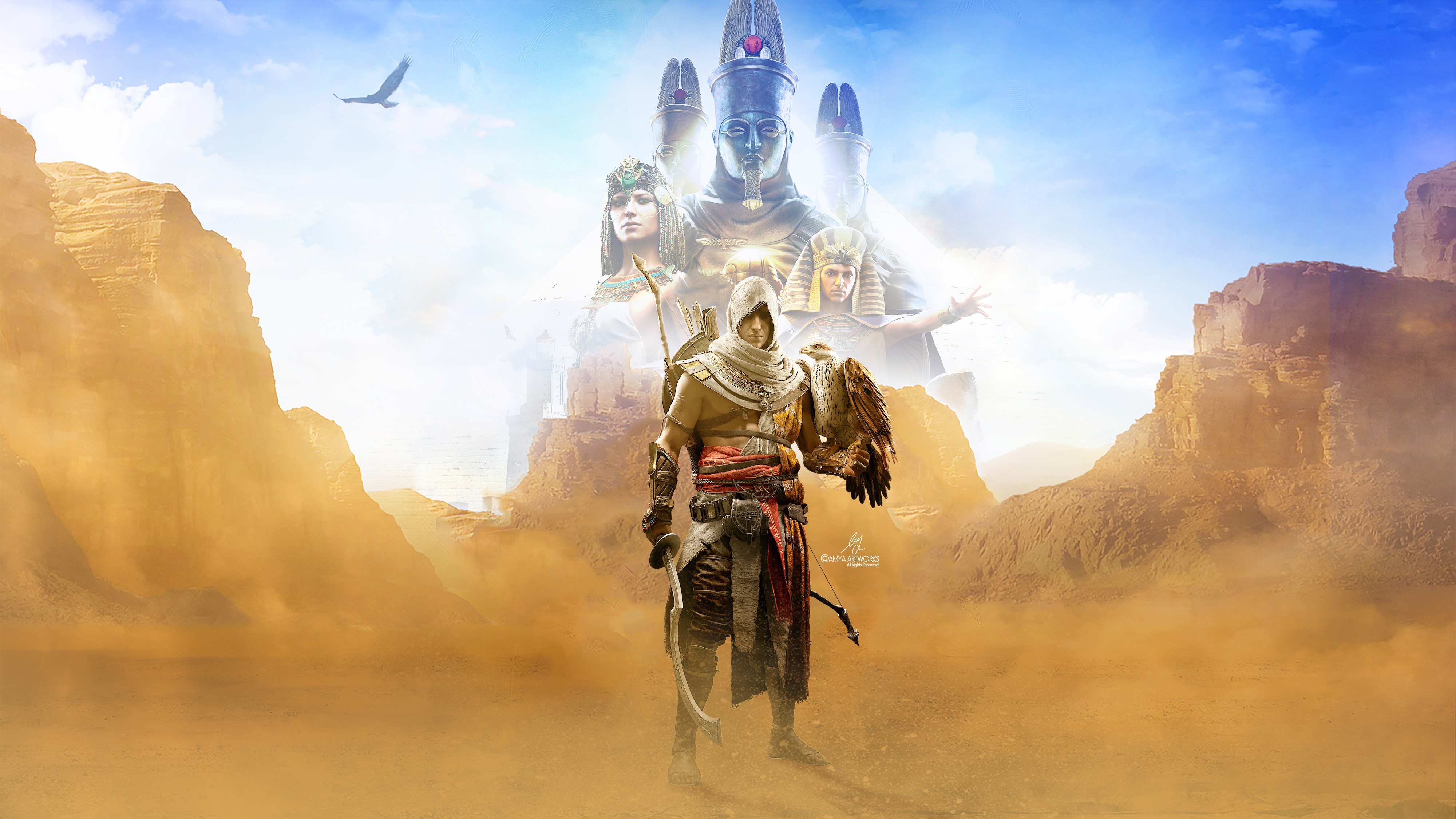 Трофеи assassins creed origins