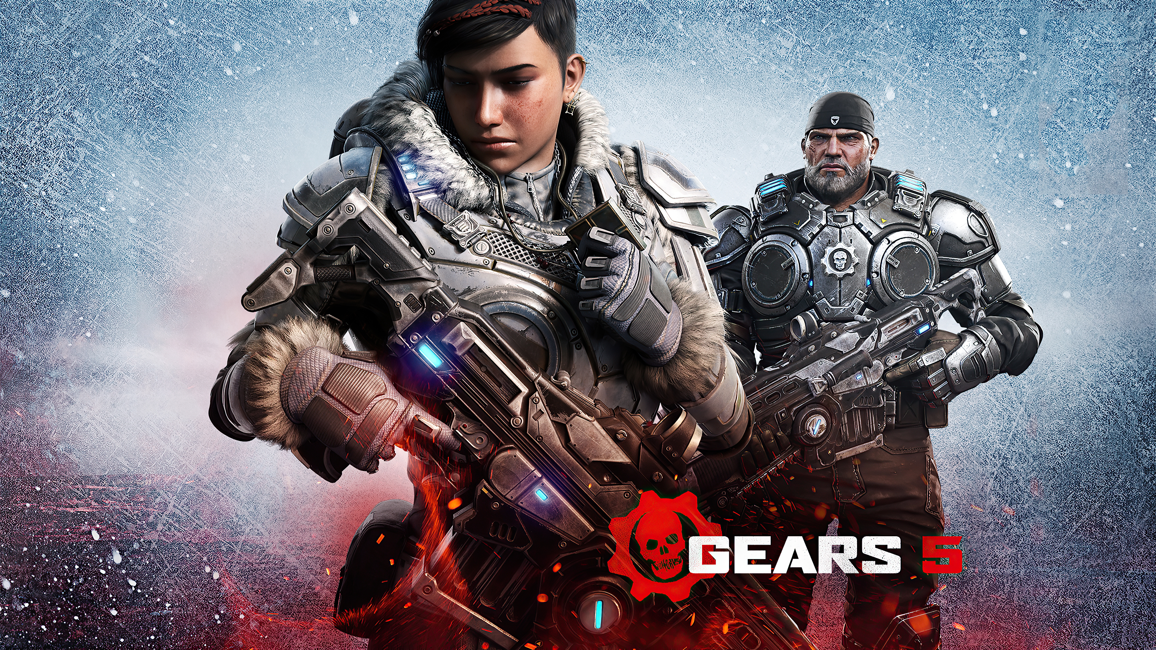 Gears 5 hd текстуры сравнение