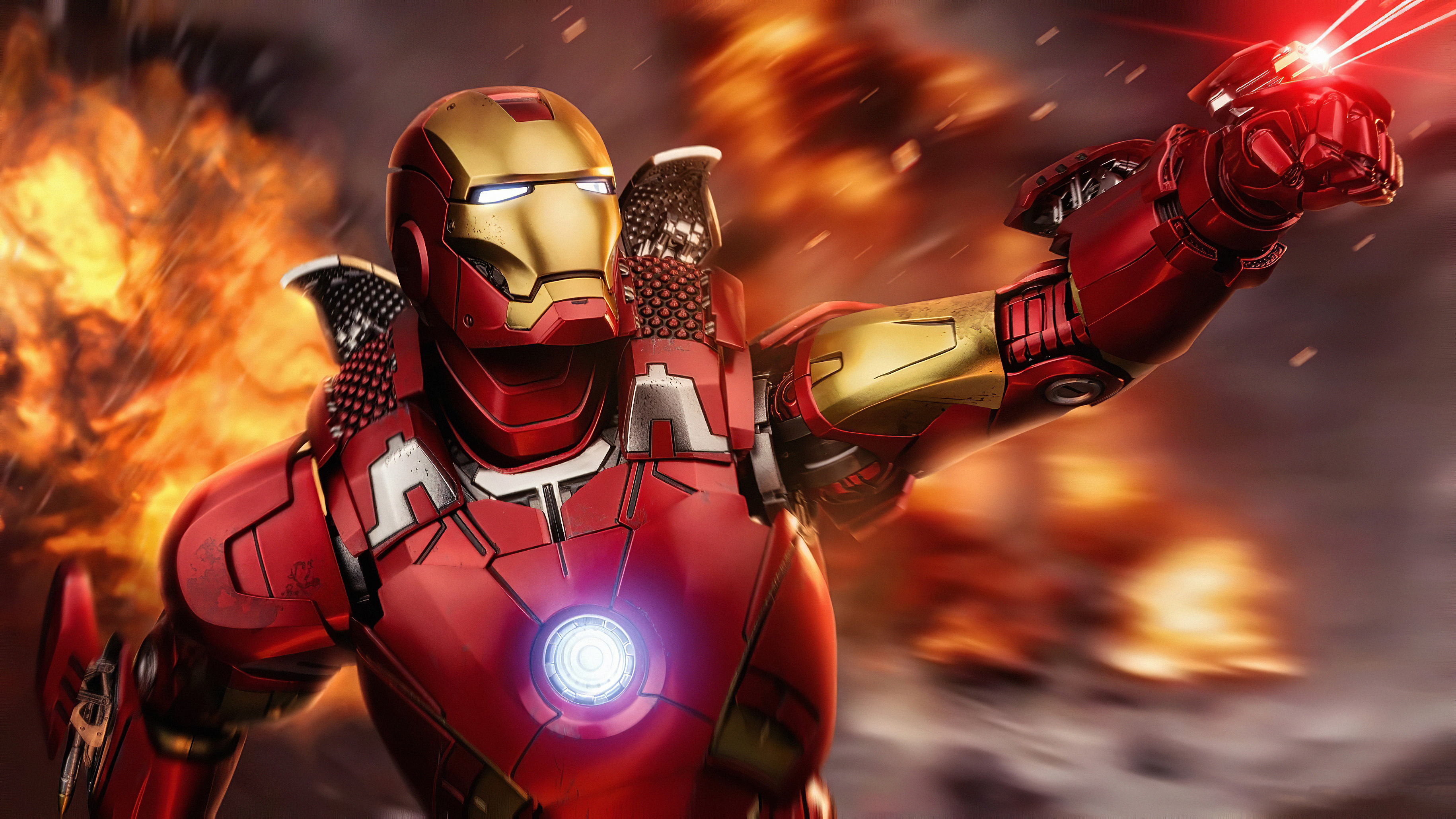 HD wallpaper: Iron Man, 4K, Armor, Neon | Wallpaper Flare