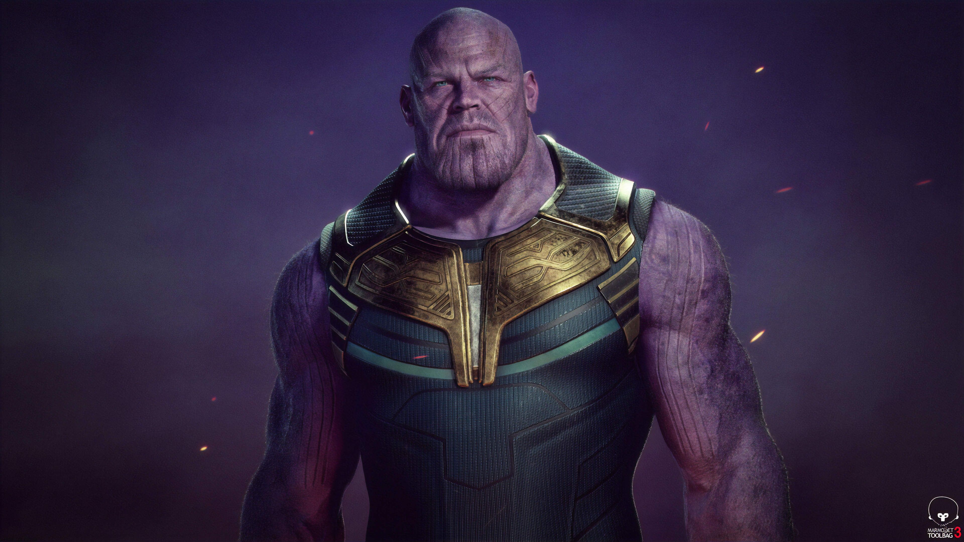 4k Thanos Art, HD Superheroes, 4k Wallpapers, Images, Backgrounds