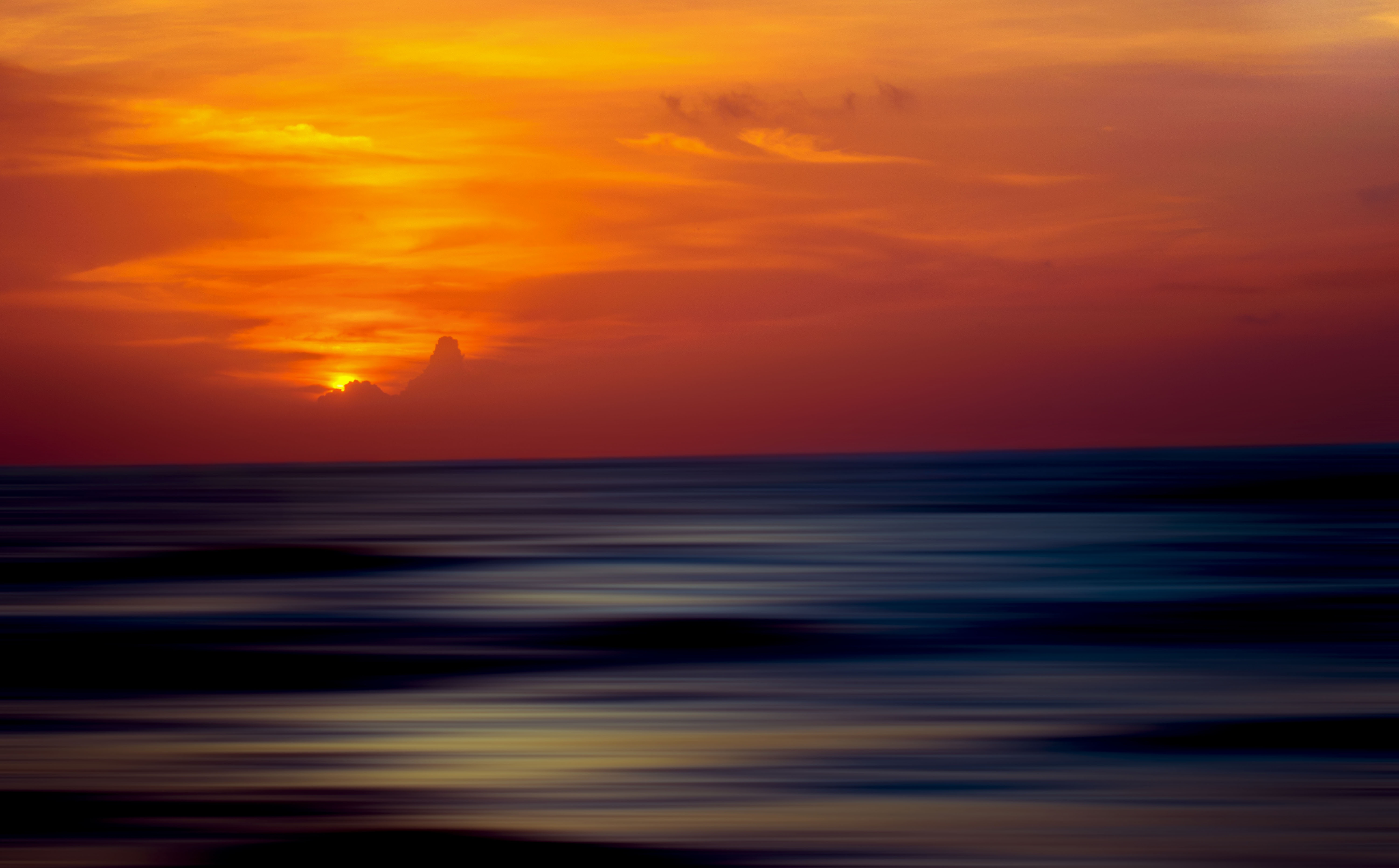 5120x2880 5k Ocean Sunset Ripple Effect 5k HD 4k Wallpapers, Images,  Backgrounds, Photos and Pictures