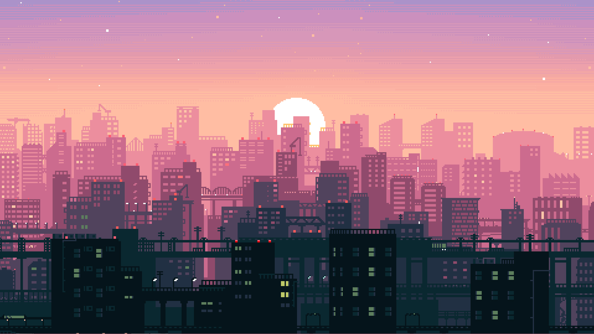 8 Bit Pixel Art City Hd Artist 4k Wallpapers Images Backgrounds Photos And Pictures