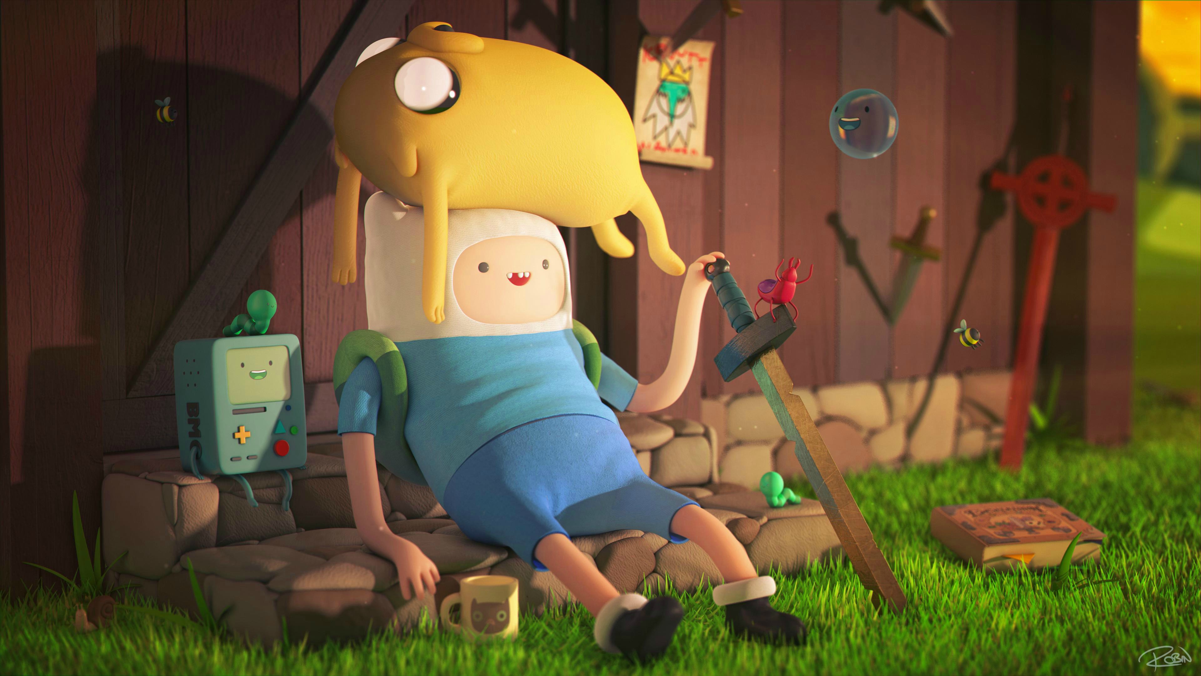 Background Land 4K HD Adventure Time Wallpapers  HD Wallpapers  ID 60560
