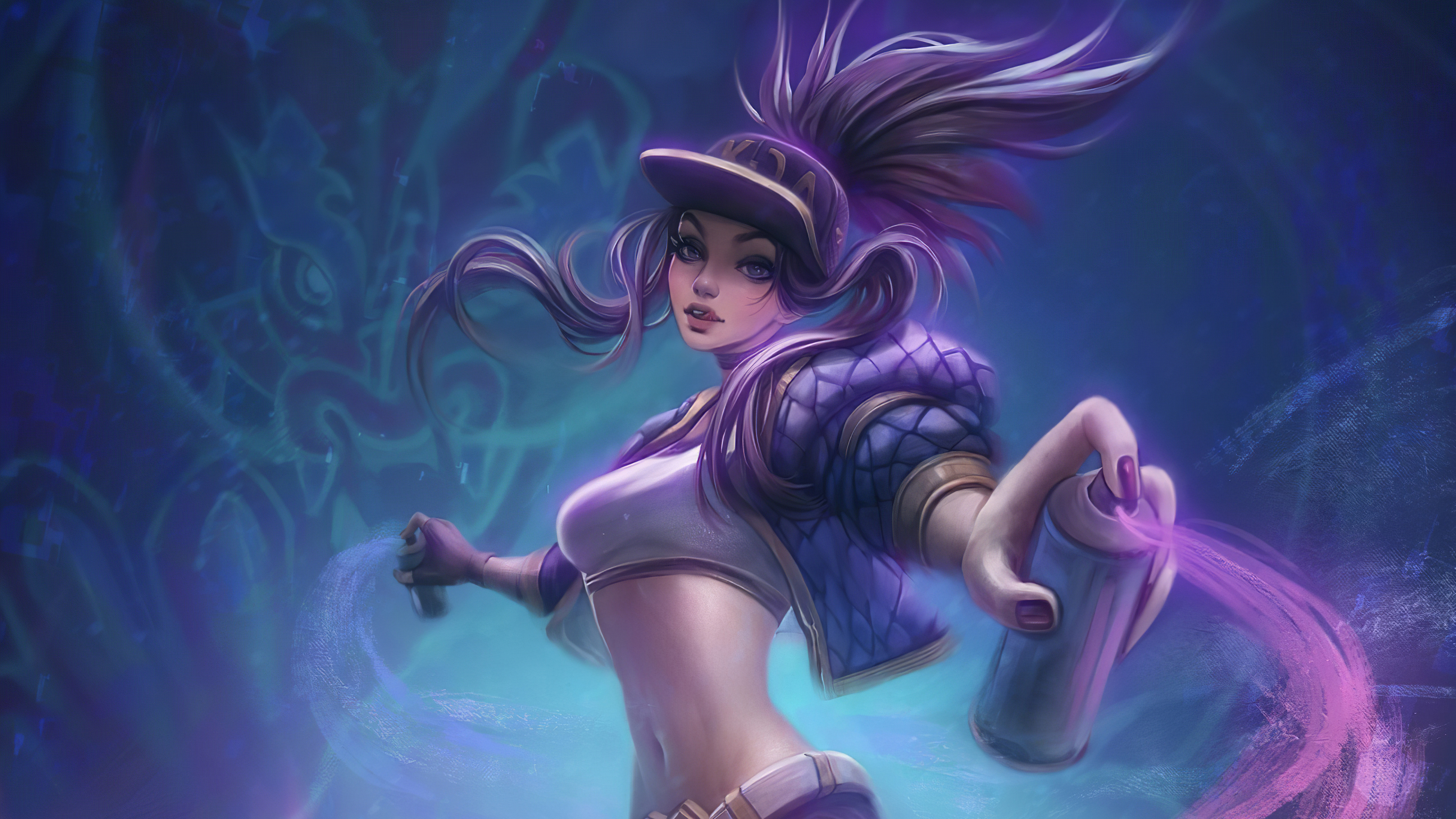 1280x2120 Akali League Of Legends Art 4k iPhone 6+ HD 4k