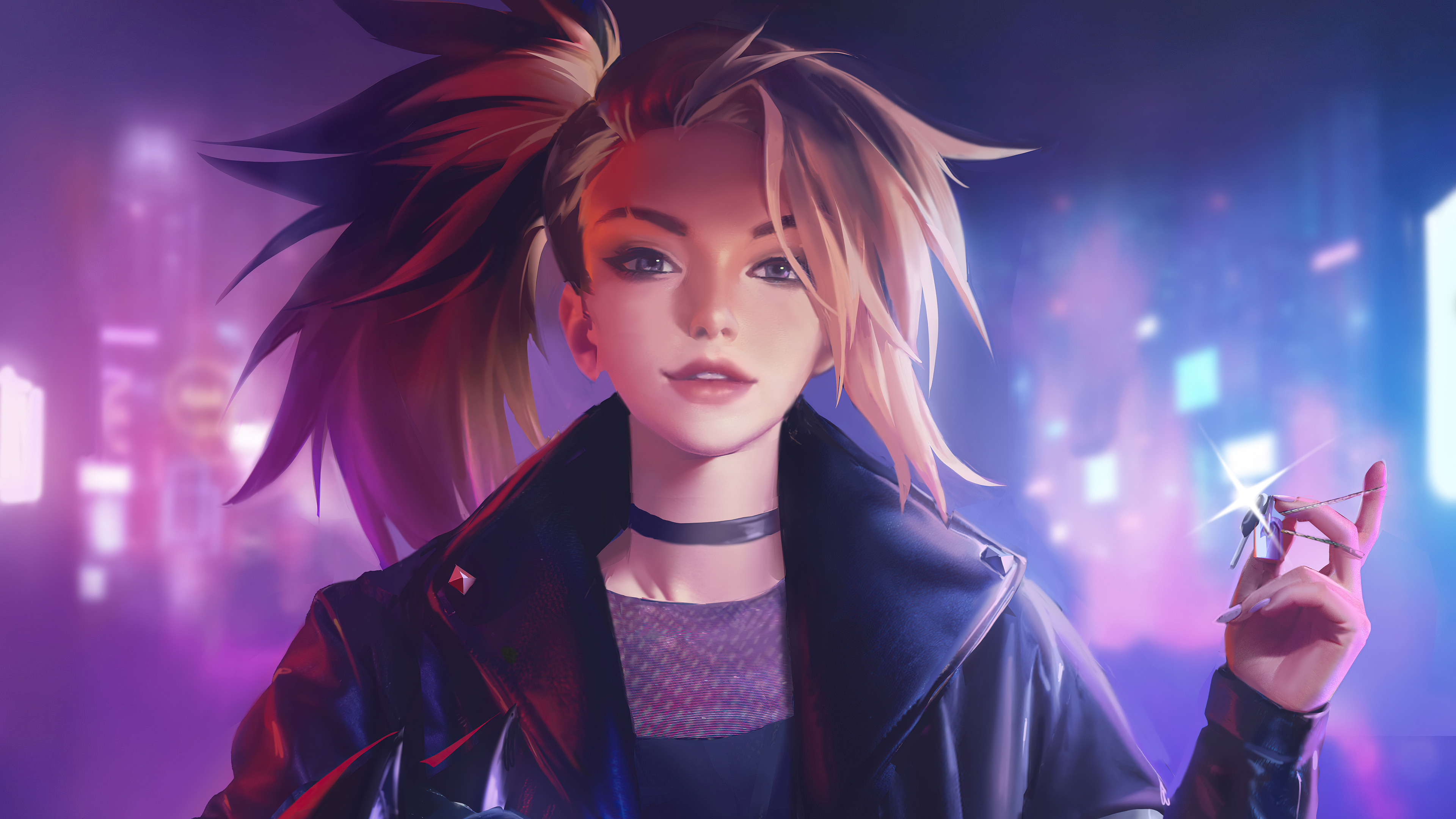 KDA Akali 4K 8K Wallpapers, HD Wallpapers