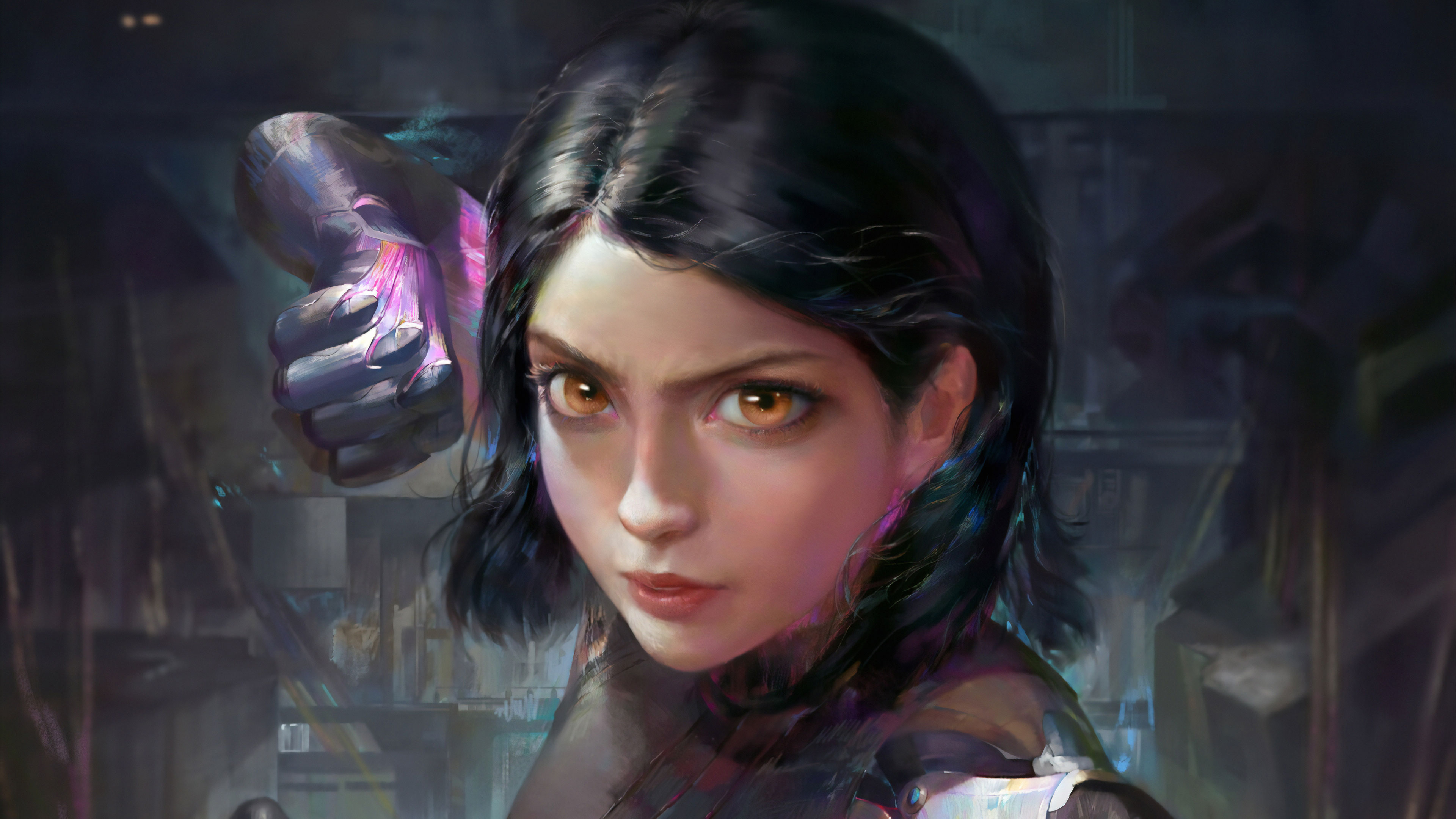 Alita Battle Angel 4k Art, HD Movies, 4k Wallpapers, Images, Backgrounds,  Photos and Pictures