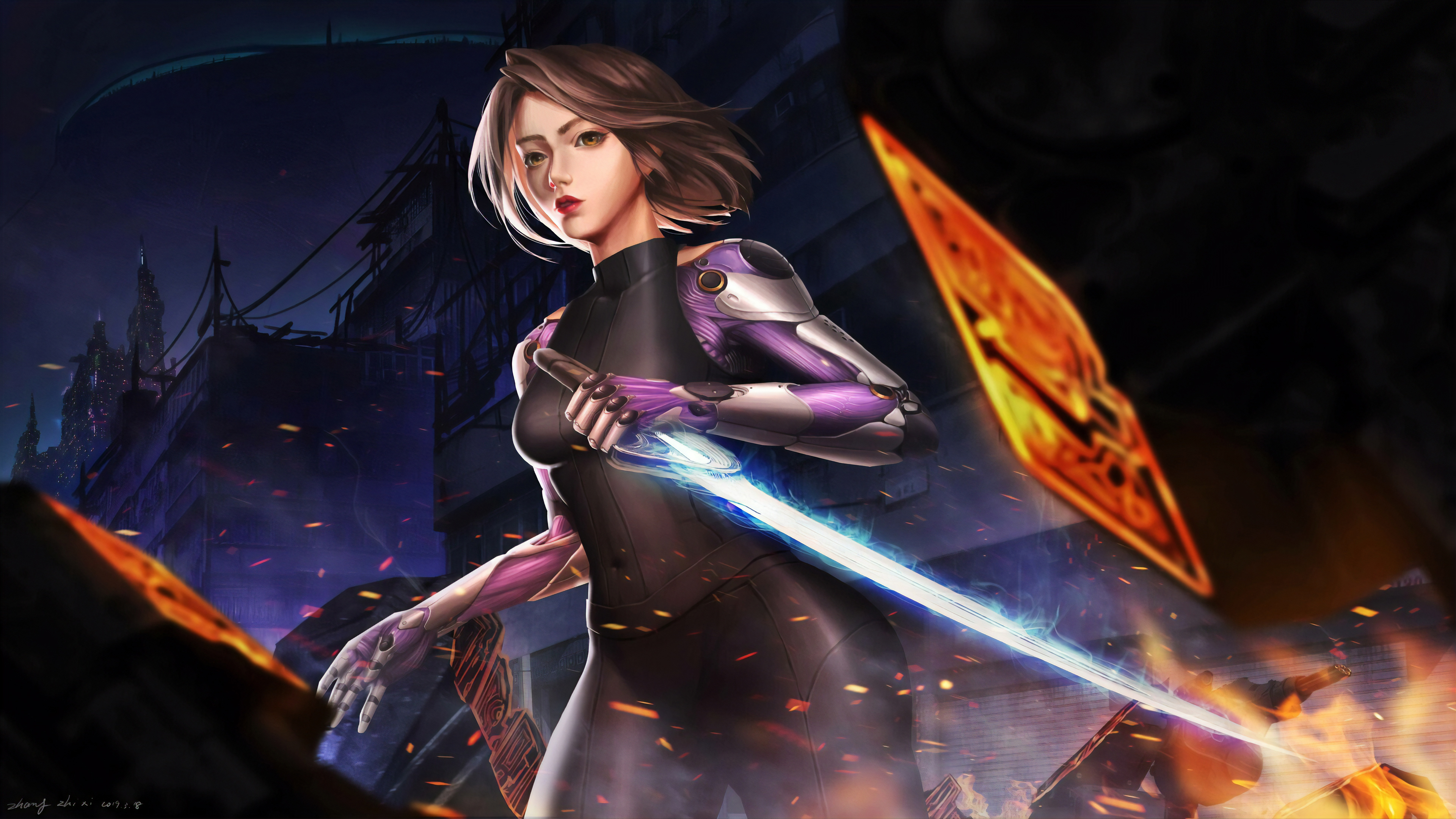 Alita Battle Angel New Art, HD Artist, 4k Wallpapers, Images, Backgrounds,  Photos and Pictures