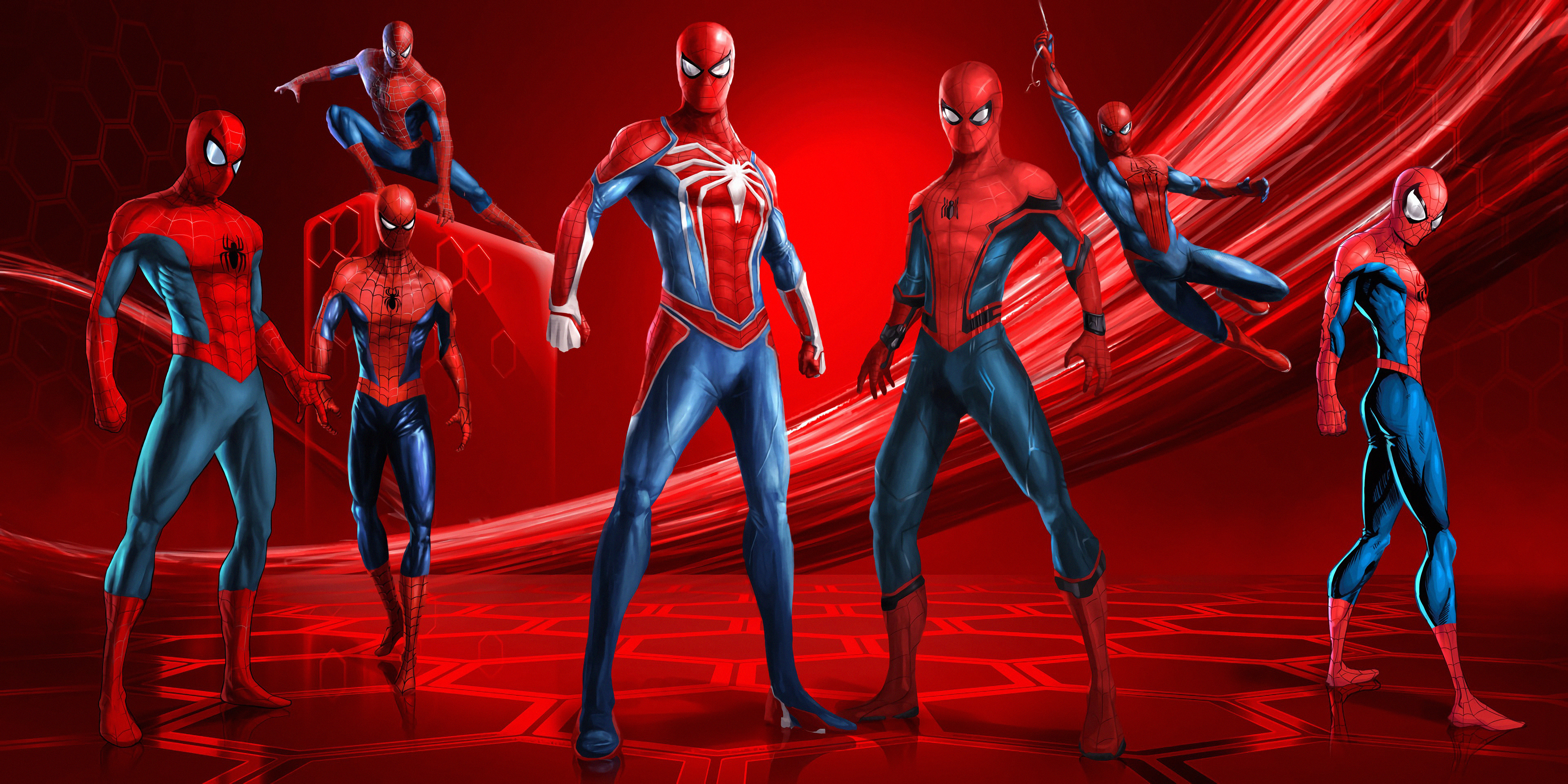 All Verse Spiderman, HD Superheroes, 4k