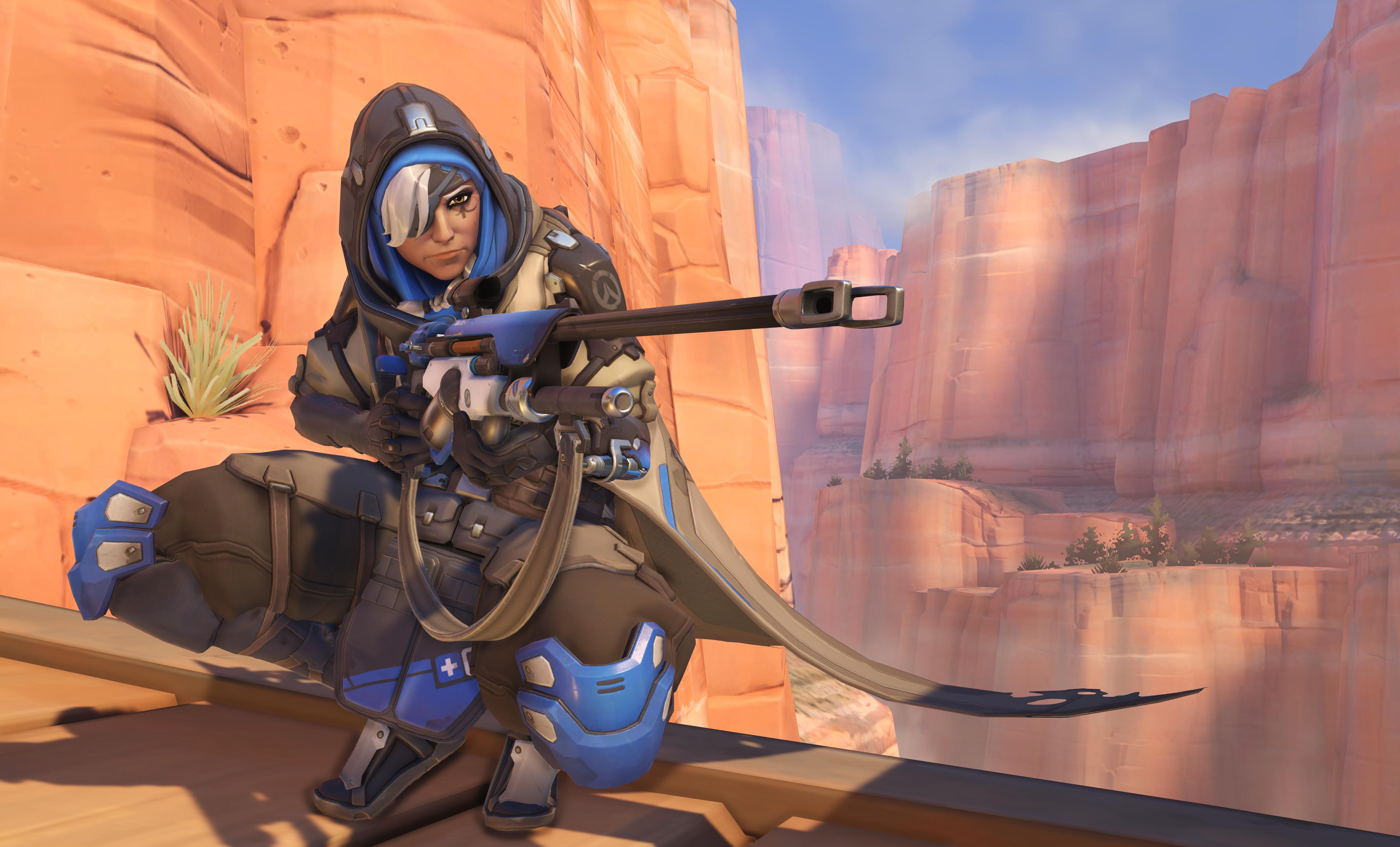 1366x768 Ana Overwatch Character 1366x768 Resolution Hd 4k Wallpapers Images Backgrounds Photos And Pictures