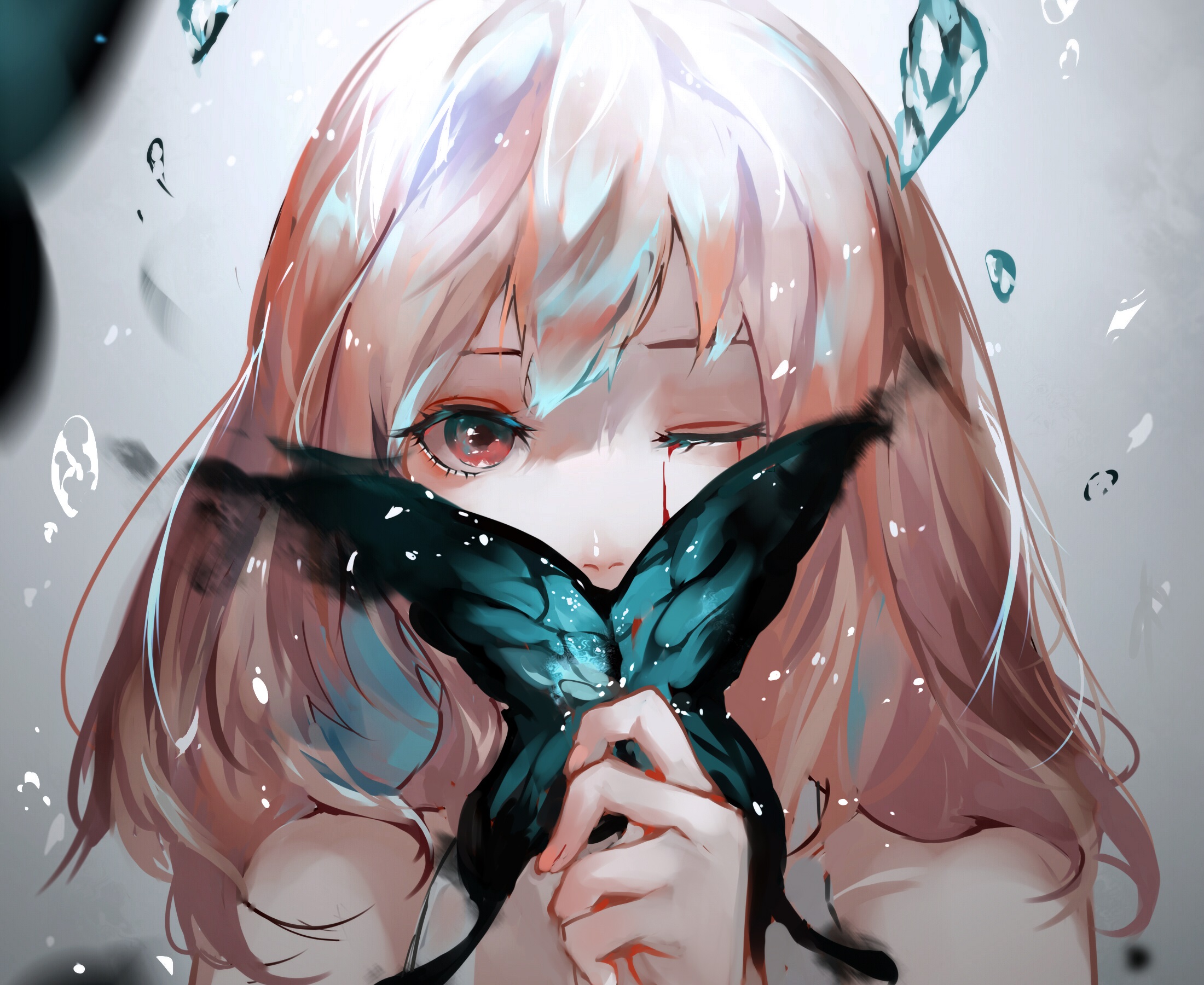 Anime Girl Butterfly Artistic, HD Anime, 4k Wallpapers, Images, Backgrounds,  Photos and Pictures
