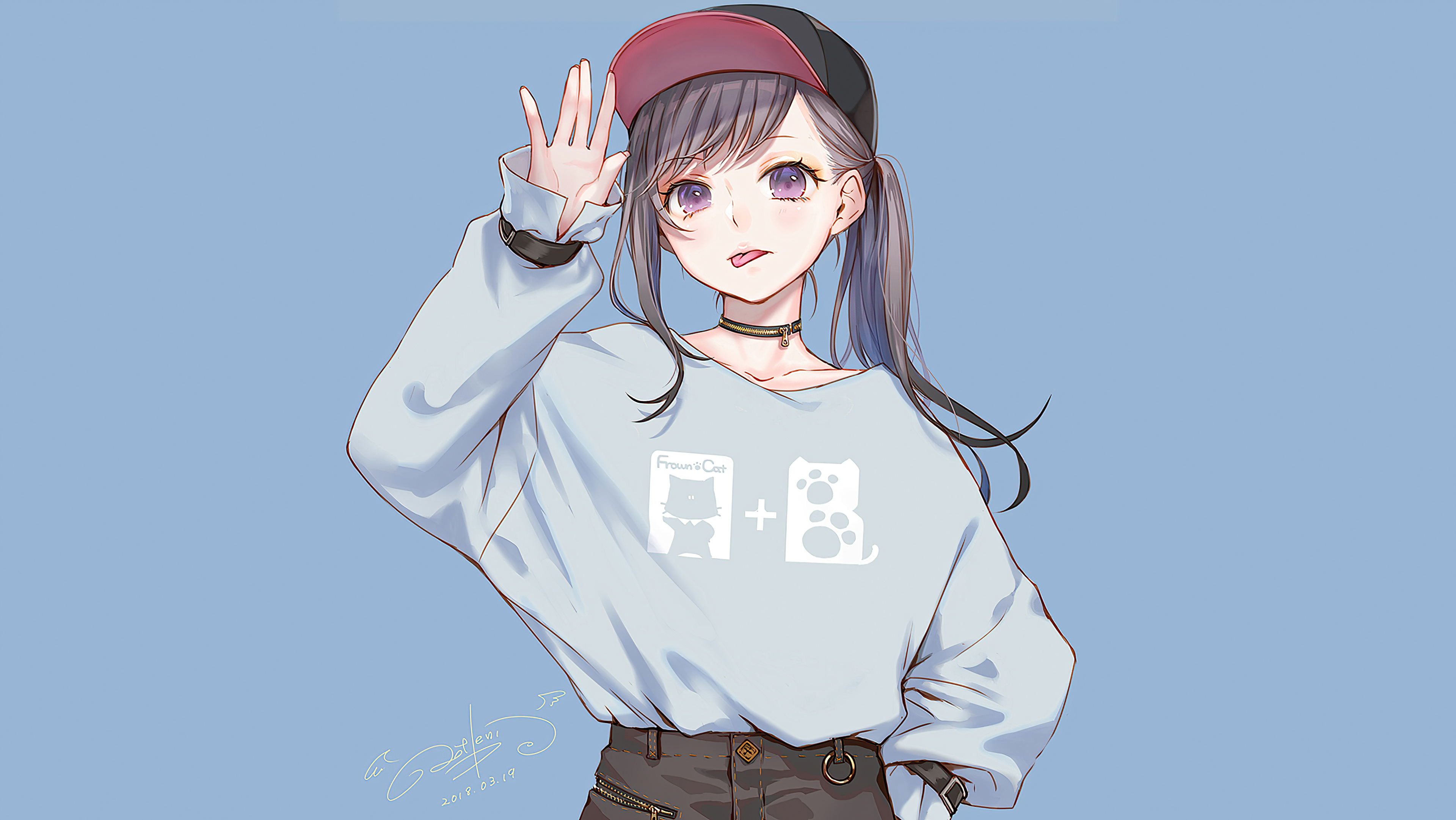 Anime Girl Sweater