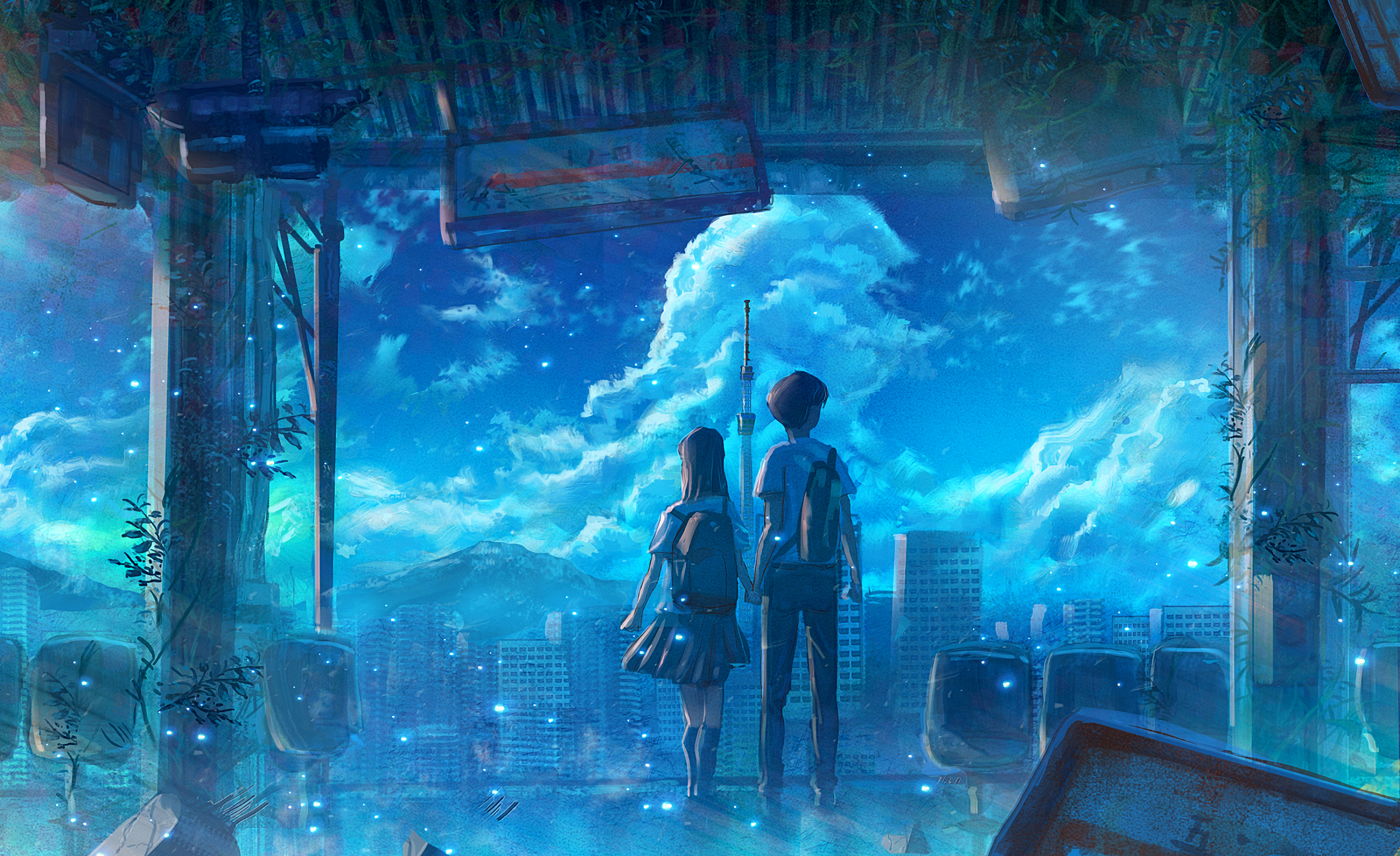Anime School Couple Wallpaper HD Anime Wallpapers 4k Wallpapers Images 