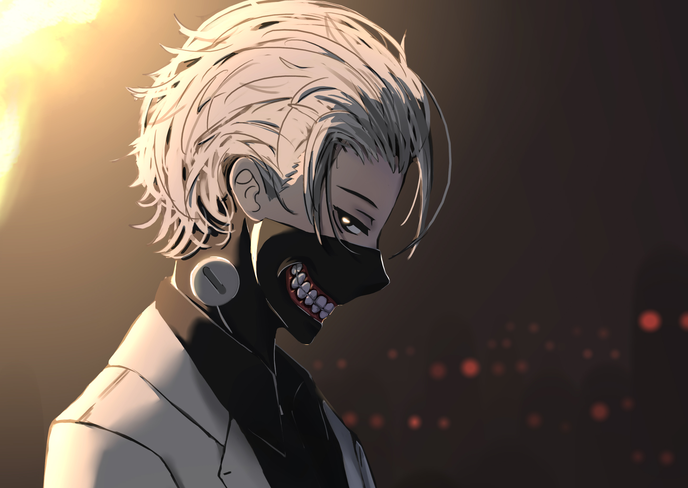 Download Kaneki Ken from Tokyo Ghoul Manga Series Wallpaper