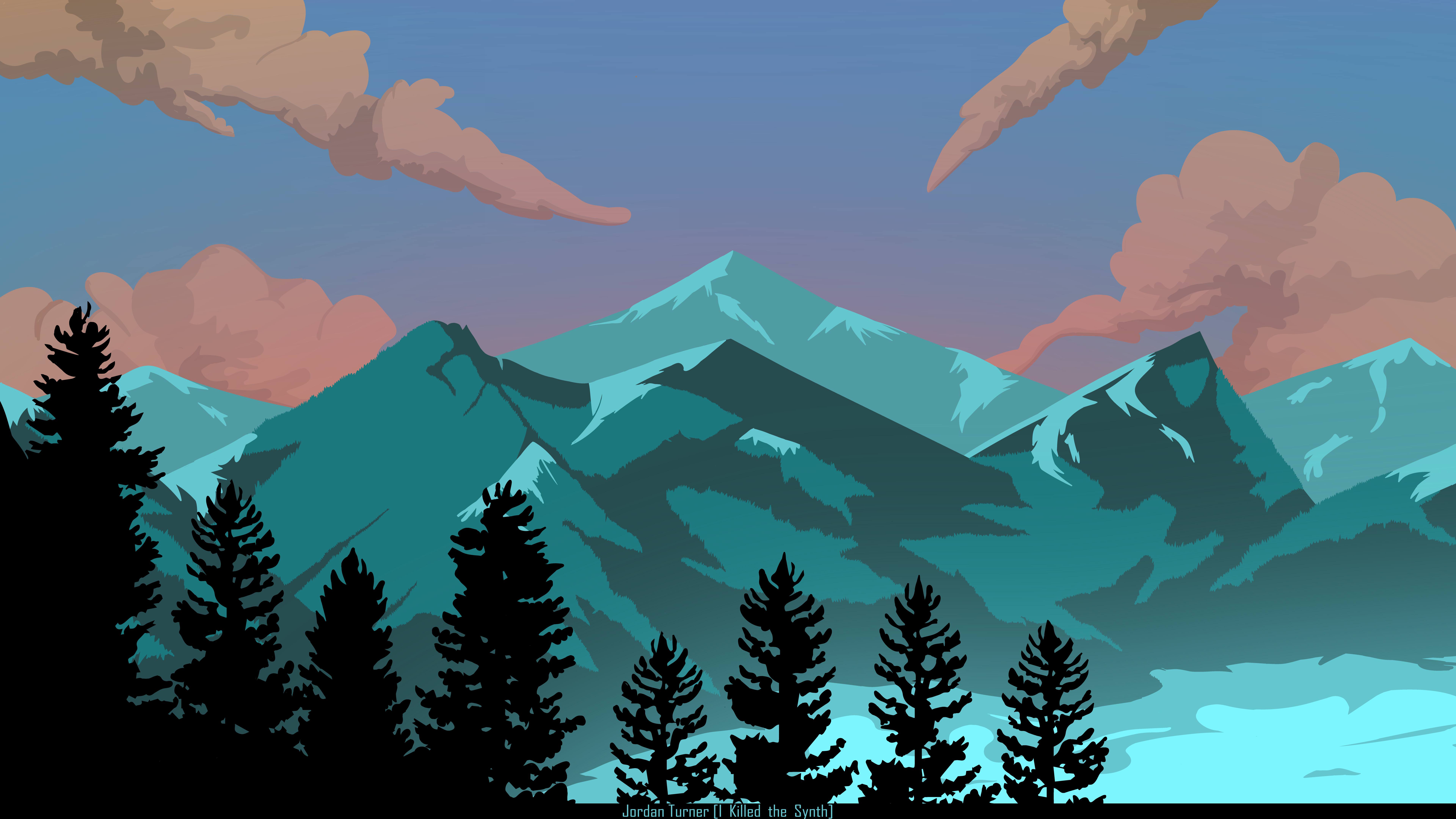 Appalachia Mountain 8k Illustration Hd Artist 4k Wallpapers