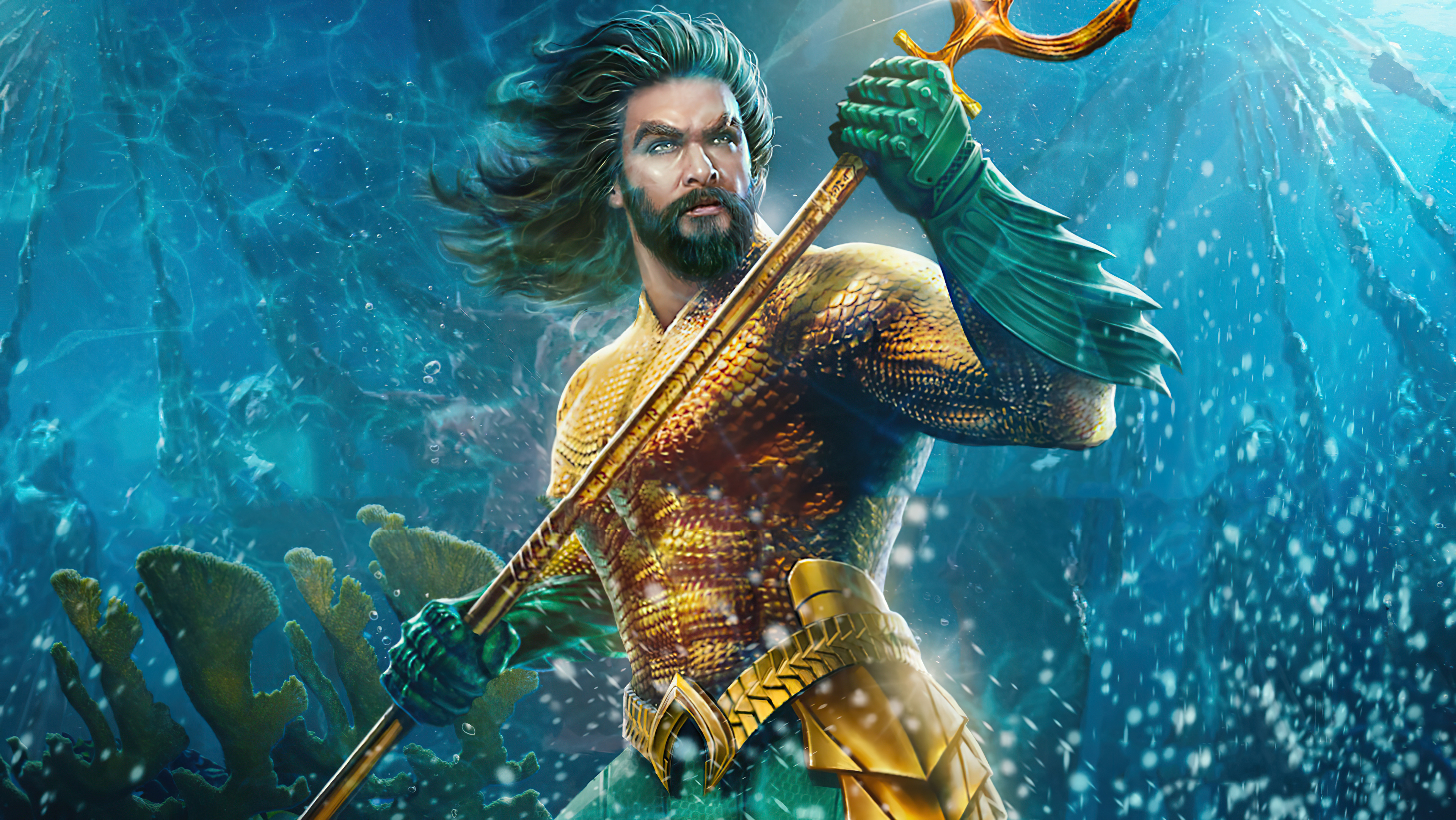 Aquaman Wallpaper 4K Download For Android : Aquaman 4k 3840x2160