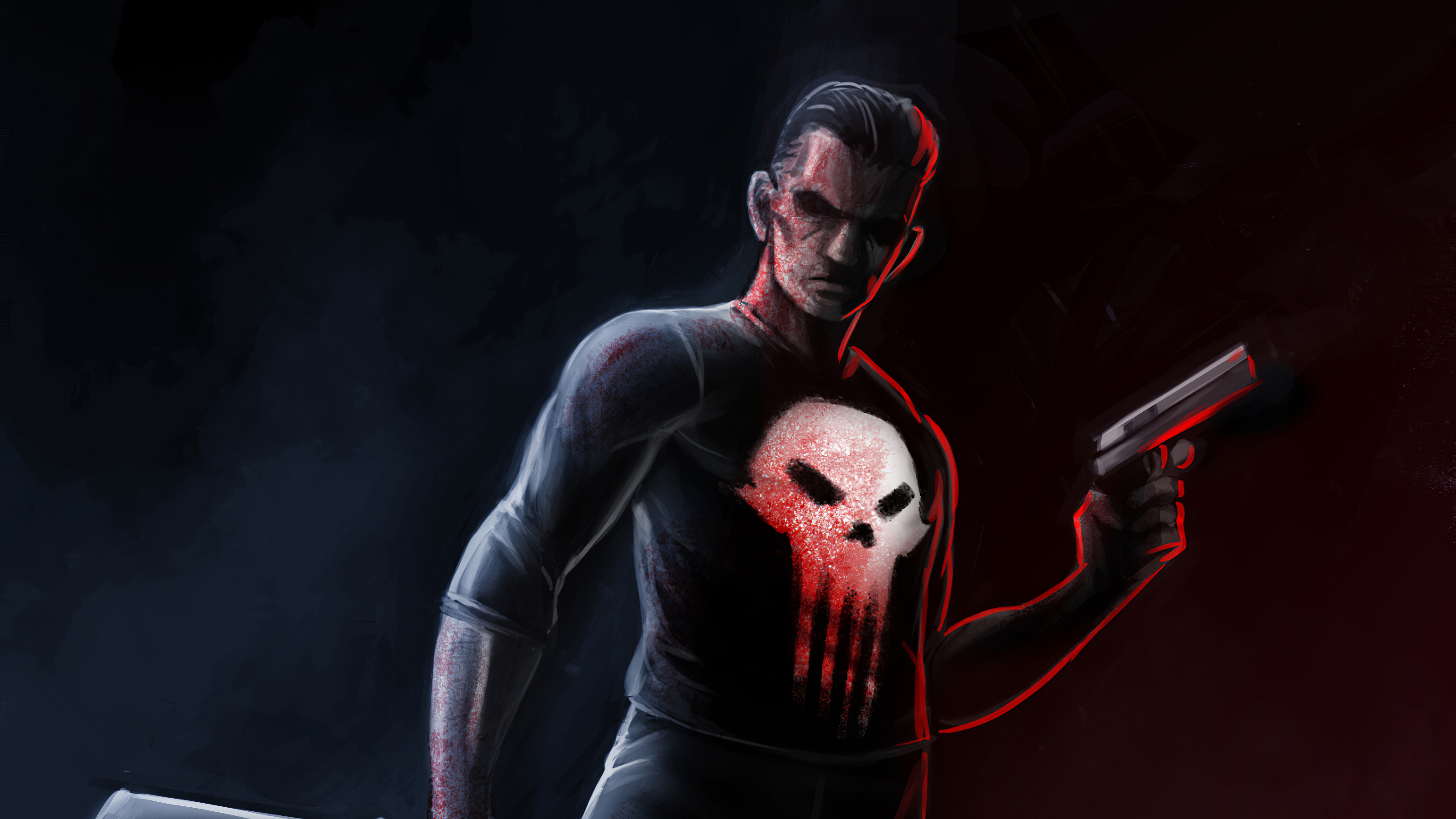 Artwork Punisher, HD Superheroes, 4k Wallpapers, Images, Backgrounds,  Photos and Pictures