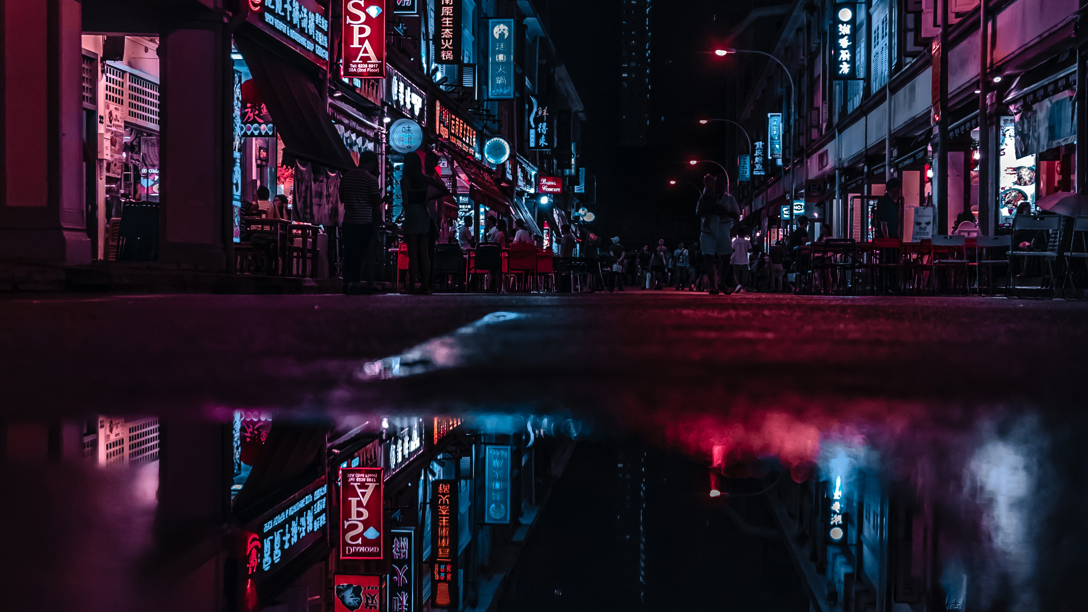 Neon City Wallpapers - Top Free Neon City Backgrounds - WallpaperAccess