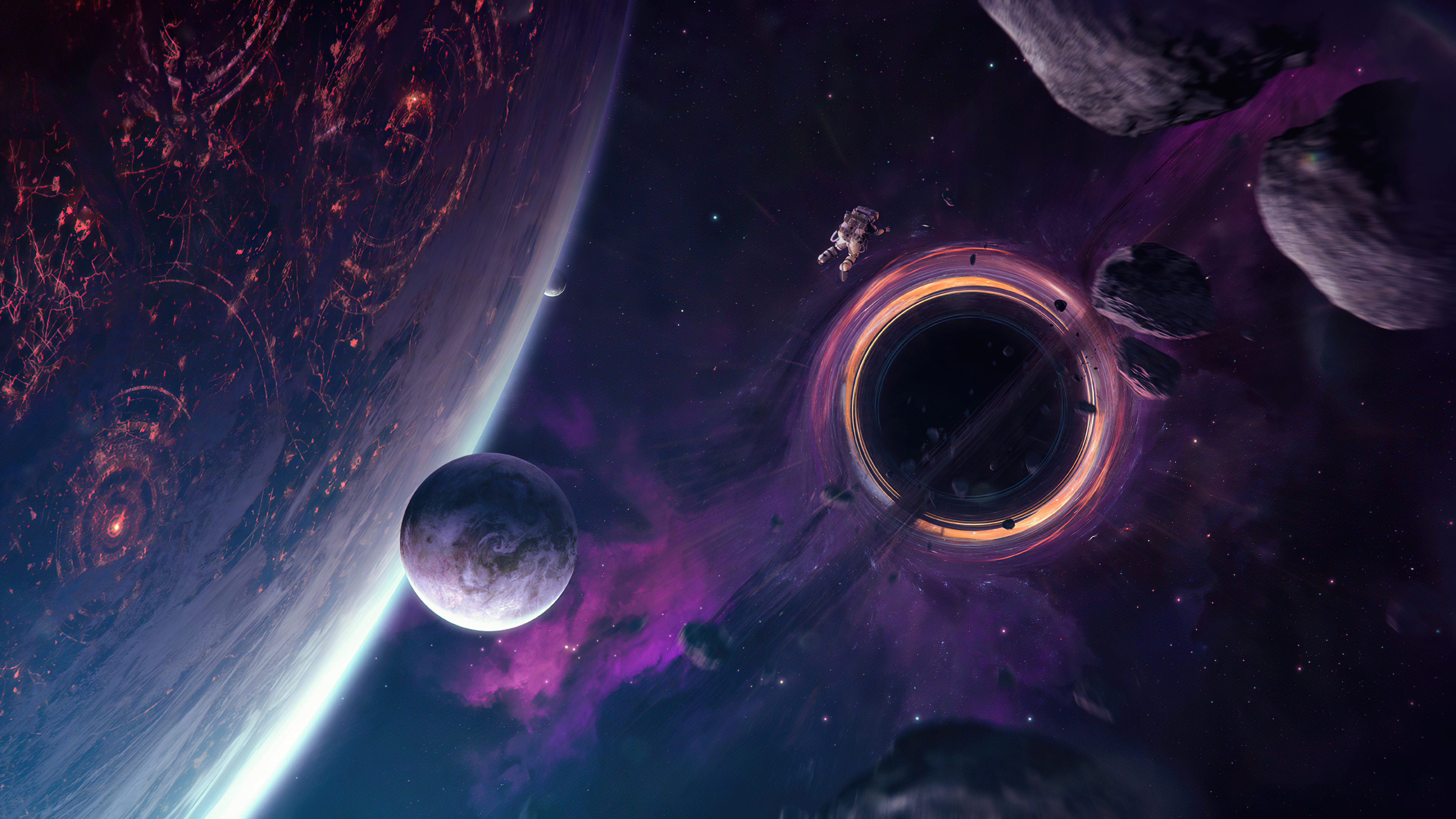 31+] Black Space Wallpaper HD - WallpaperSafari