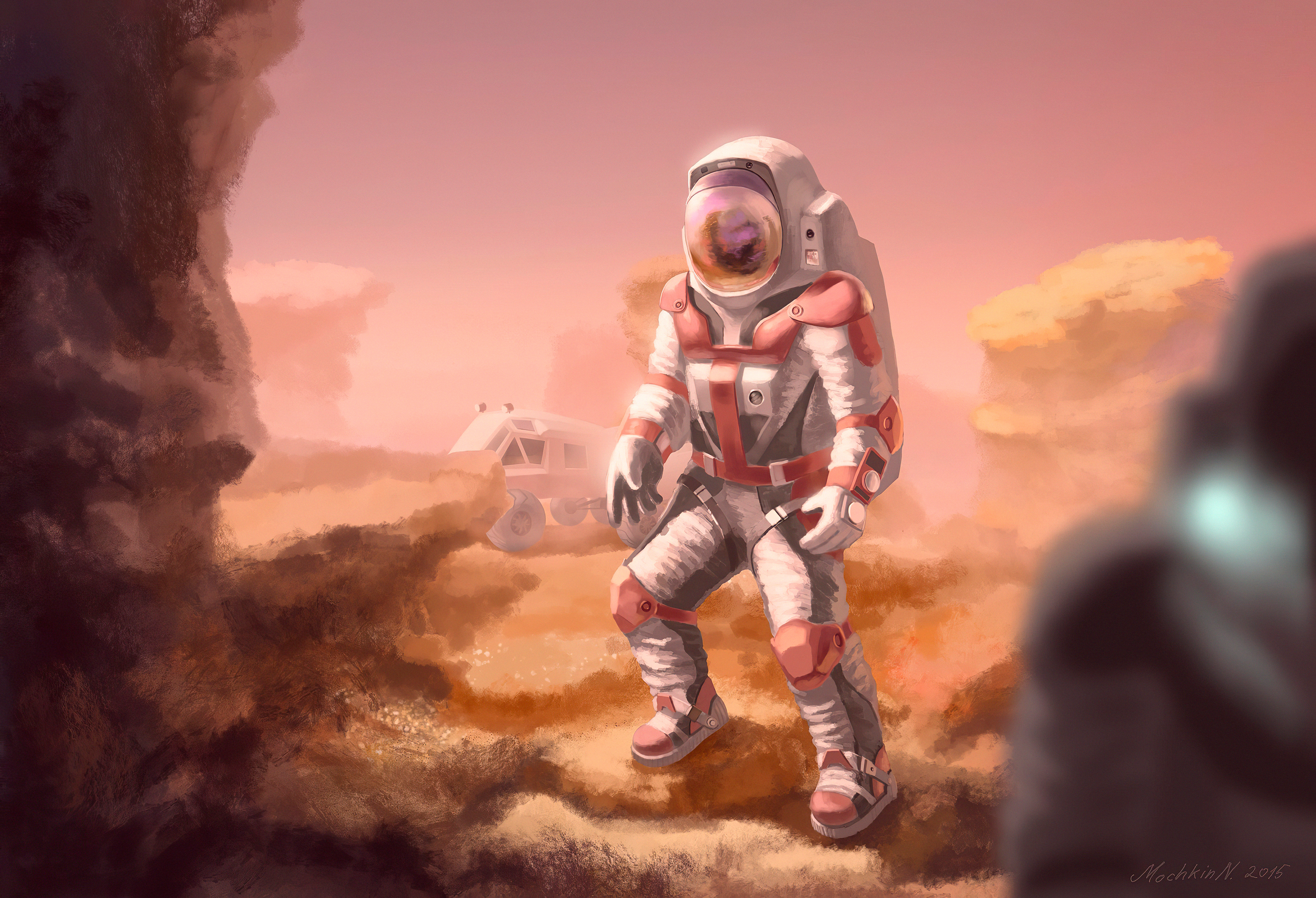 Astronaut In Mars, HD Artist, 4k Wallpapers, Images, Backgrounds, Photos  and Pictures