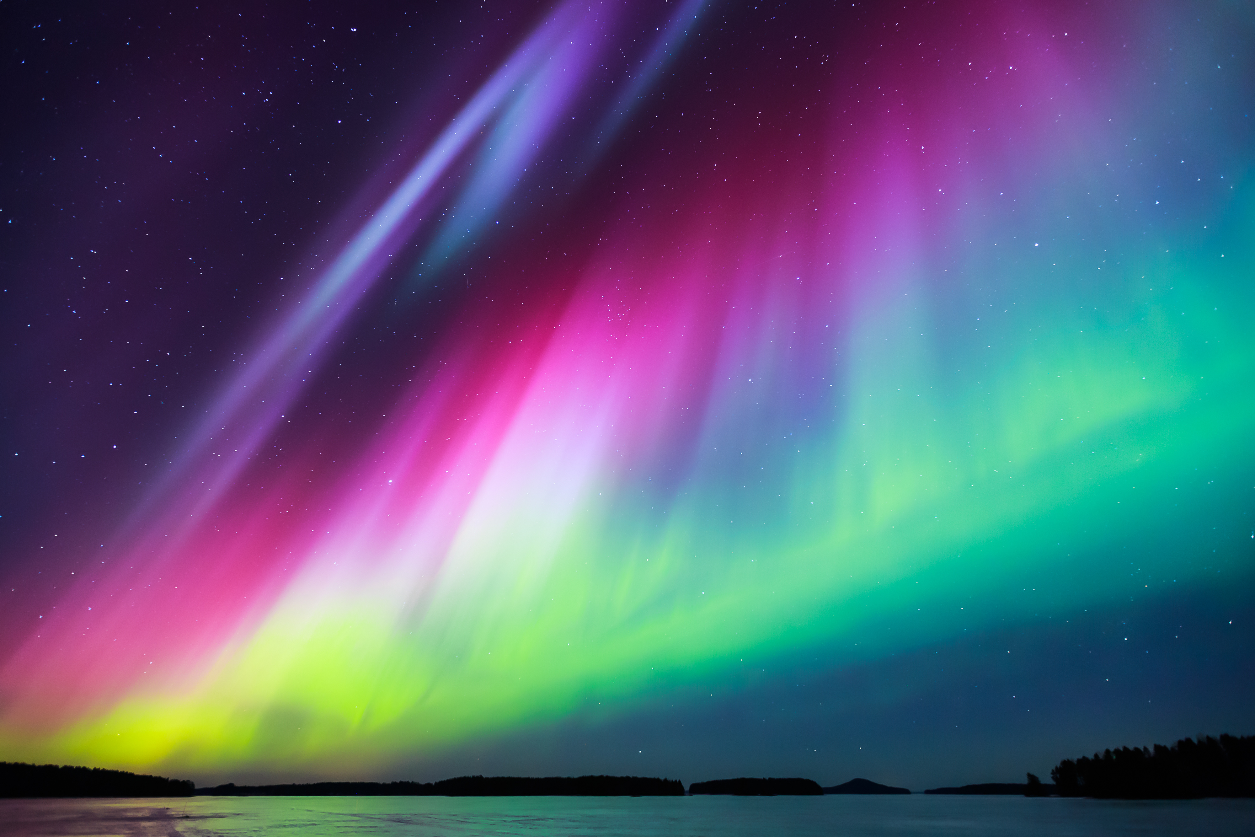 Aurora Borealis Beautiful K Wallpaper Hd Nature Wallpapers K Wallpapers Images Backgrounds