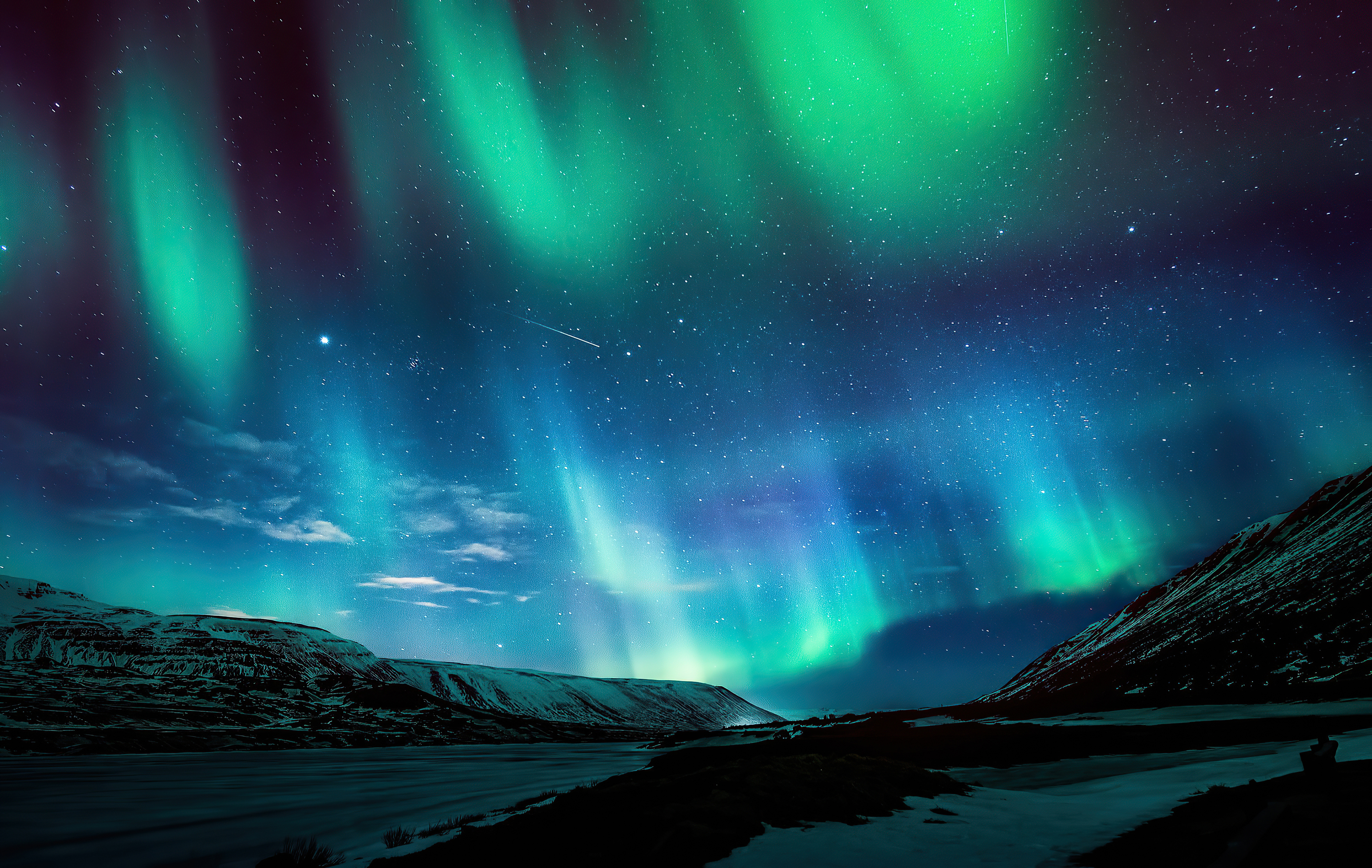 Aurora Borealis Northern Lights 4k Wallpaper HD Nature Wallpapers 4k 