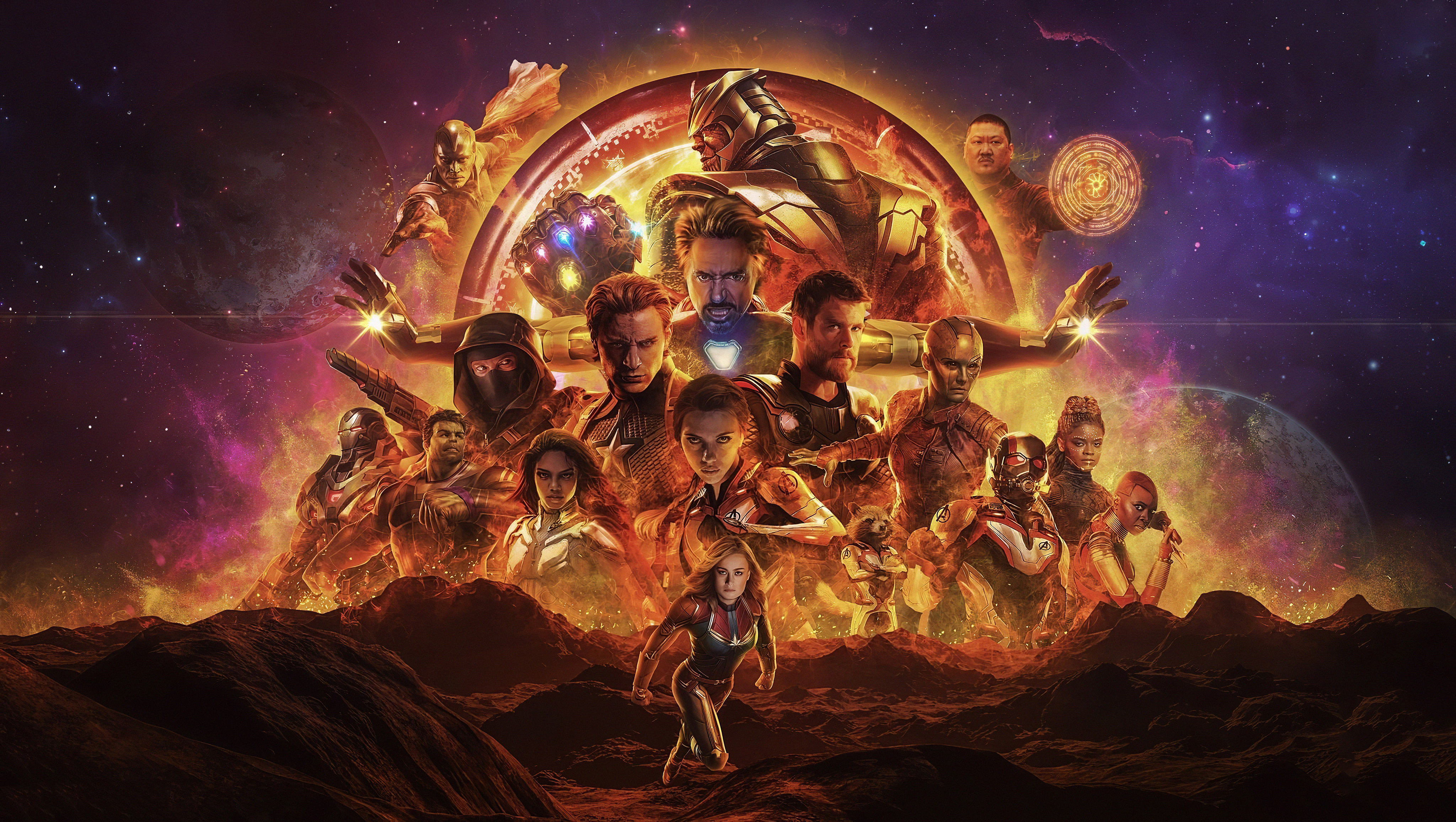 Avengers Endgame New Poster 4k, HD Superheroes, 4k Wallpapers, Images