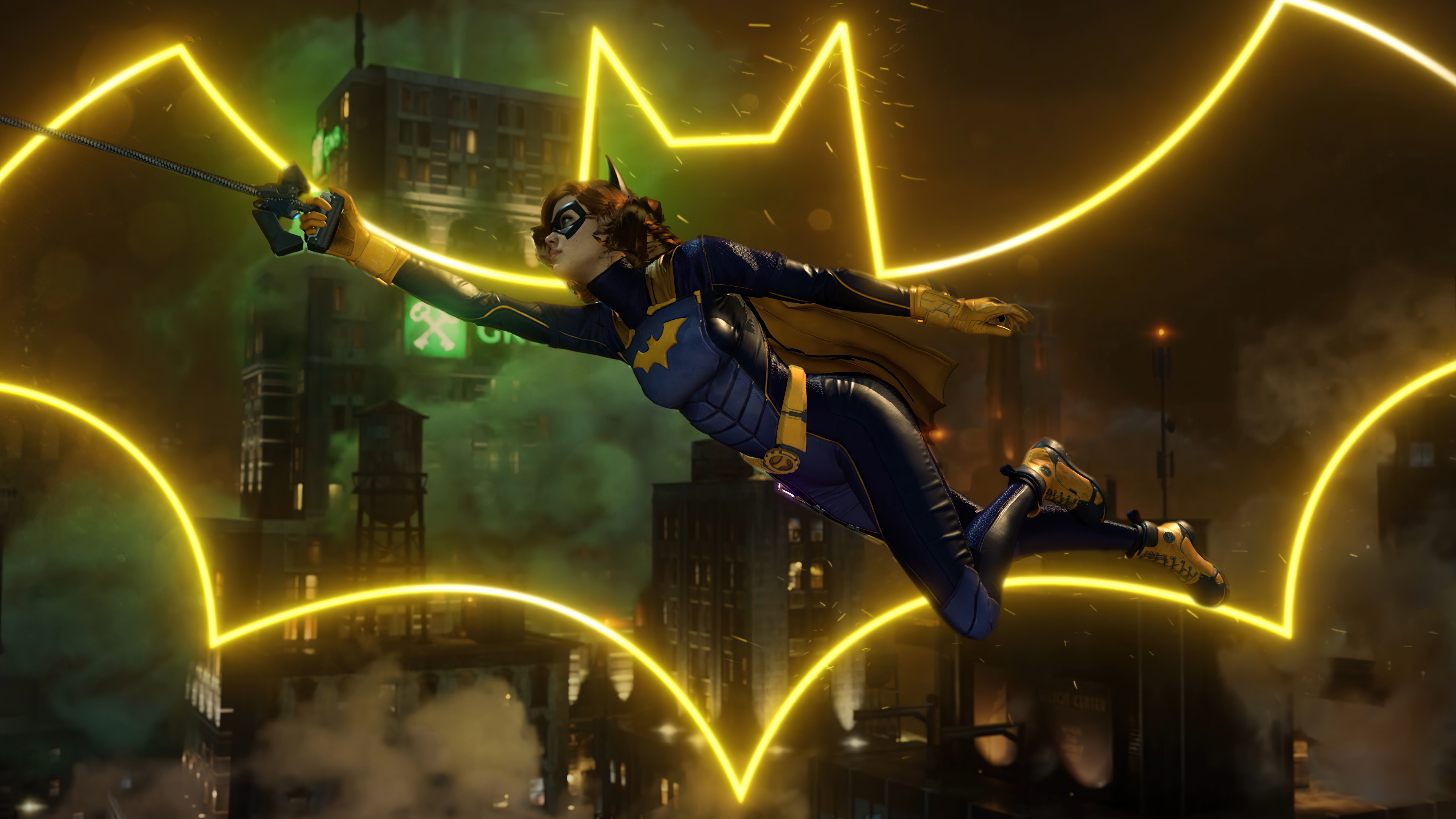 Batgirl Gotham Knights Logo 4k HD Games 4k Wallpapers Images  Backgrounds Photos and Pictures
