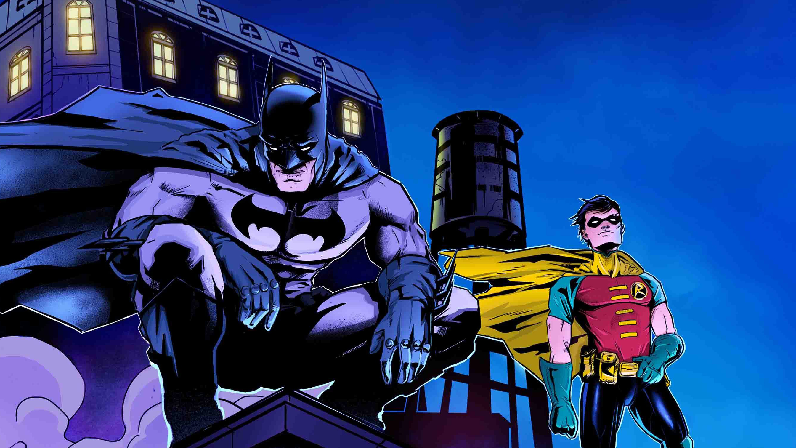 Batman and Robin batman vs robin HD phone wallpaper  Pxfuel
