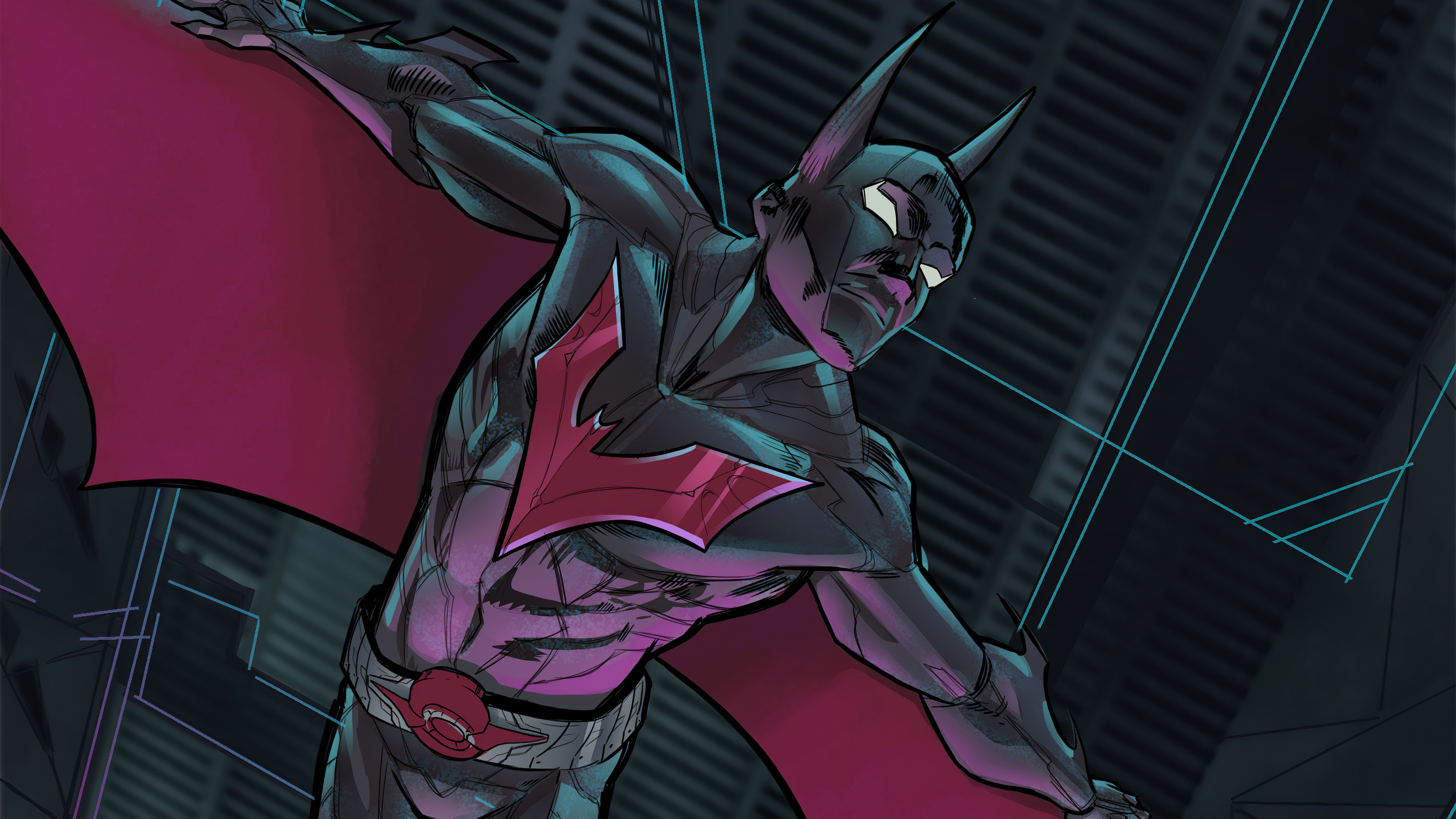 Batman Beyond Fan Art, HD Superheroes, 4k Wallpapers, Images, Backgrounds,  Photos and Pictures