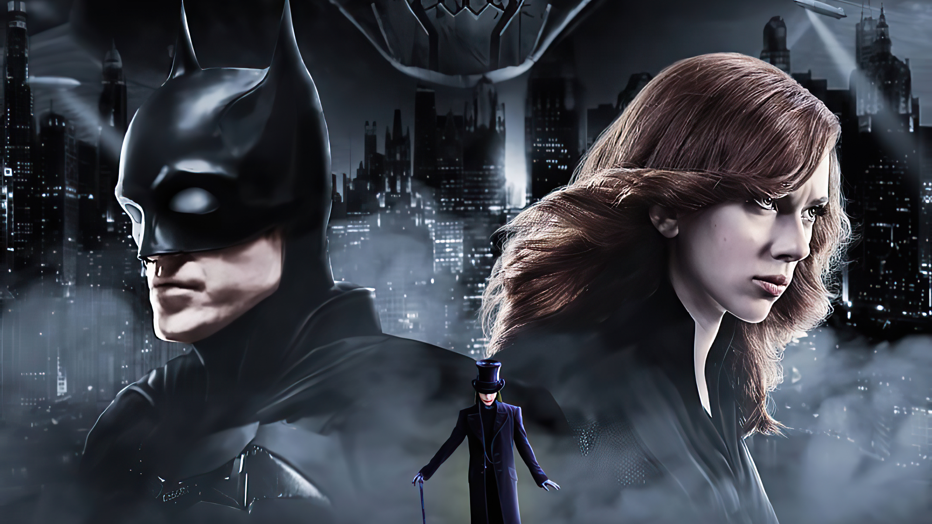 Batman Black Widow And Joker, HD Superheroes, 4k Wallpapers, Images,  Backgrounds, Photos and Pictures