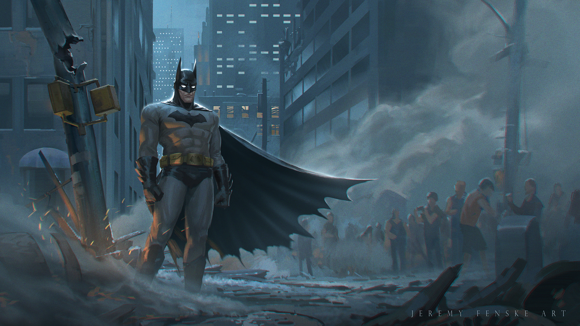 Batman - Artistic Wallpaper Download