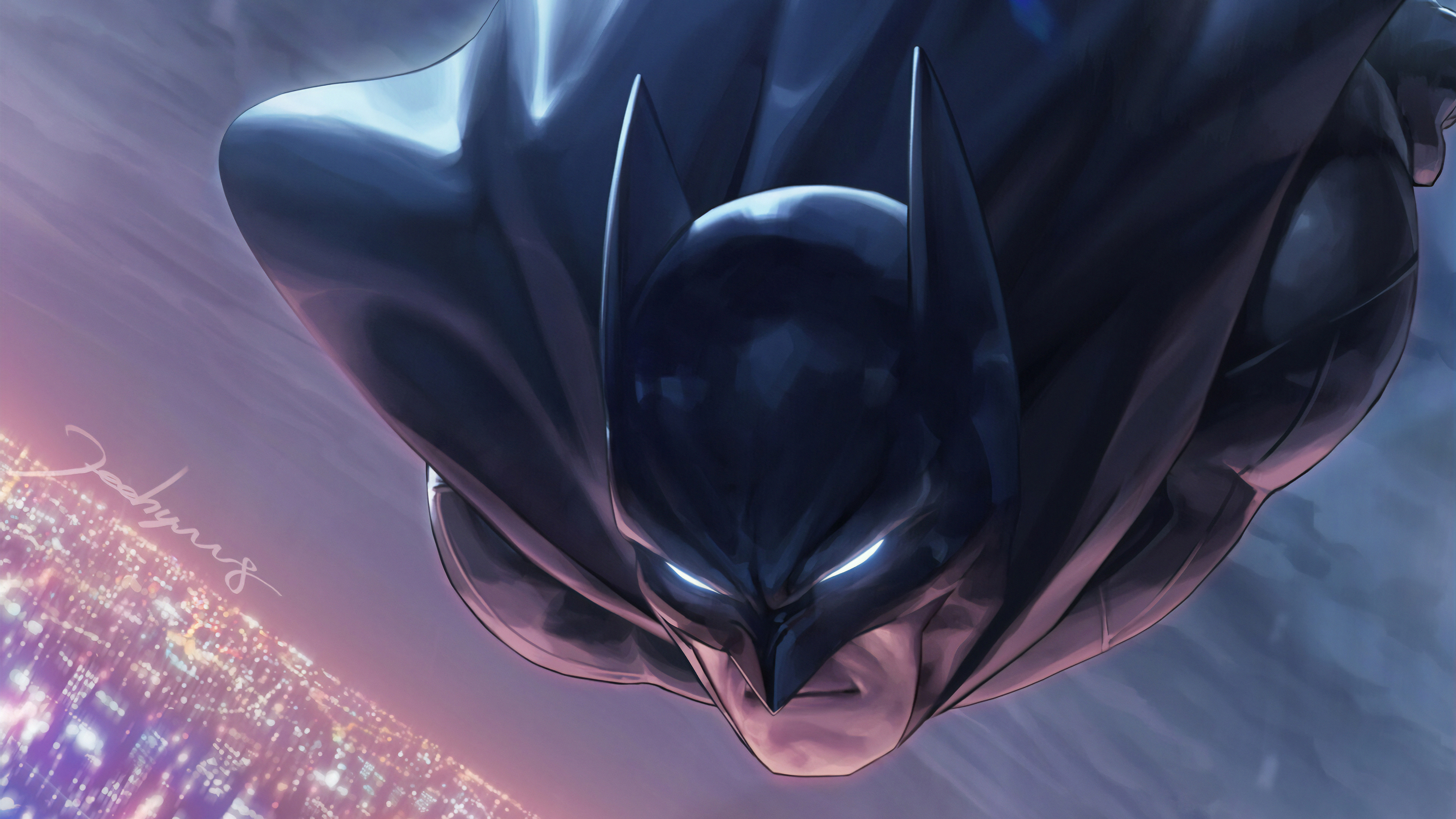 Batman Face Closeup HD Superheroes 4k Wallpapers Images Backgrounds 