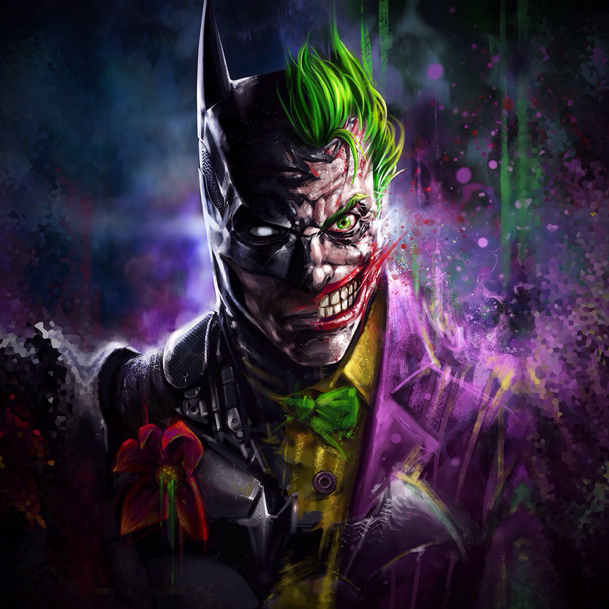 Batman Joker Art, HD Superheroes, 4k Wallpapers, Images, Backgrounds,  Photos and Pictures