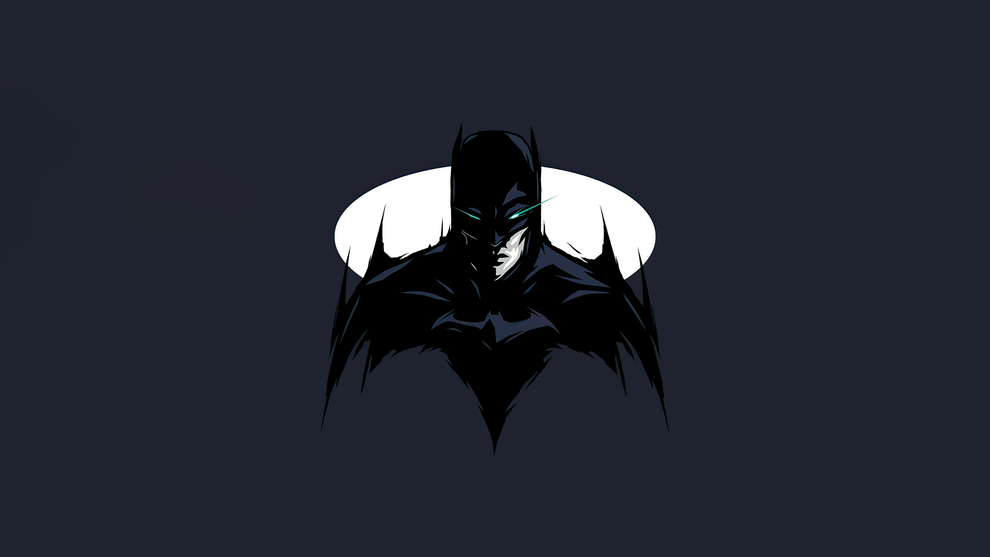 Batman, Minimalist, 4K,3840x2160, Wallpaper