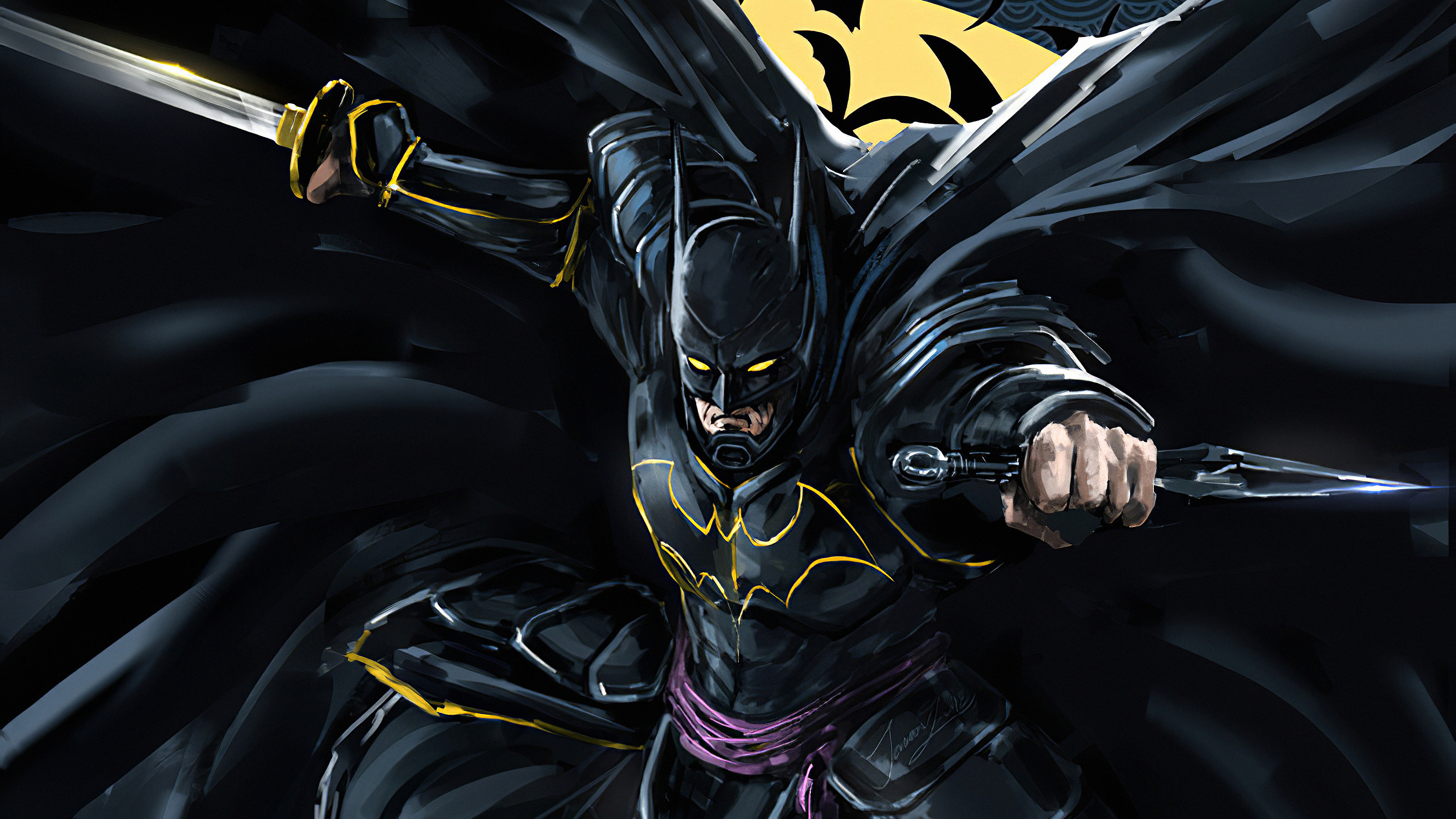 Batman Ninja Art 4k, HD Superheroes, 4k Wallpapers, Images, Backgrounds,  Photos and Pictures