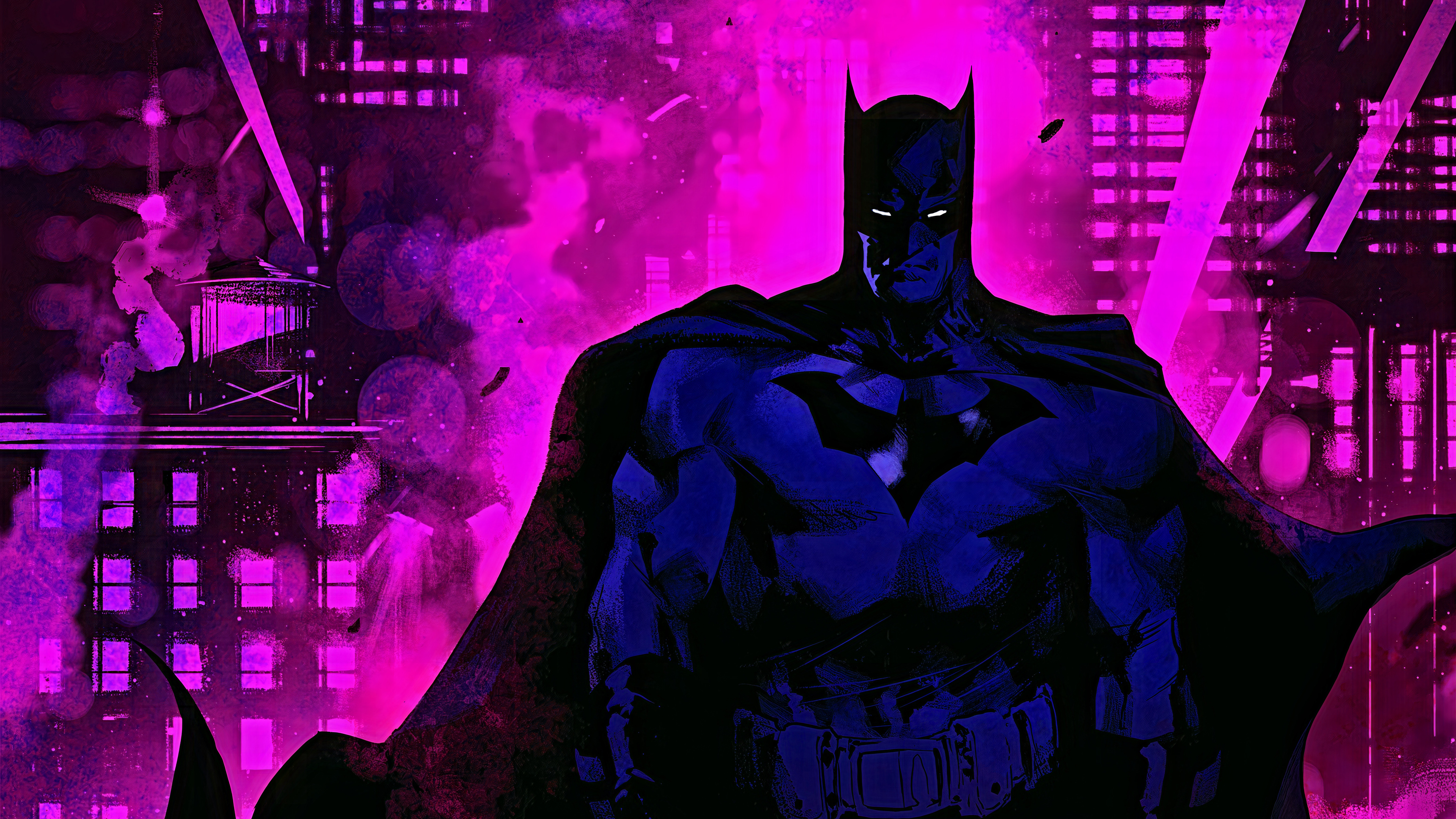 Siêu anh hùng Batman tím là một trong những hình ảnh được yêu thích nhất trong thế giới siêu anh hùng. Với sự đậm chất tối giản màu tím, chiếc áo choàng đầy mê hoặc và quyền năng, chắc chắn sẽ khiến bạn cảm thấy thật sự nổi bật.