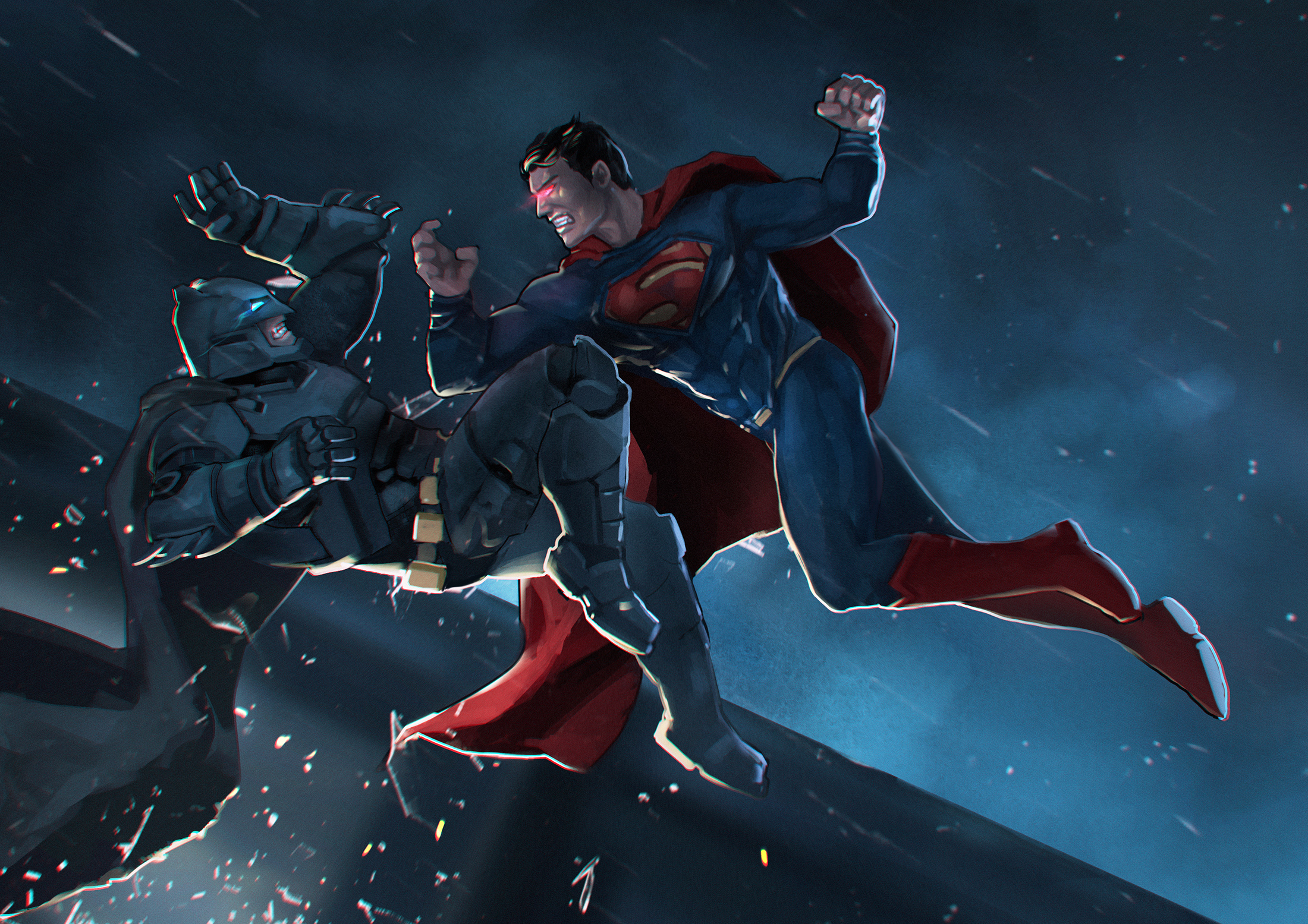 Batman Superman Fight New, HD Superheroes, 4k Wallpapers, Images,  Backgrounds, Photos and Pictures