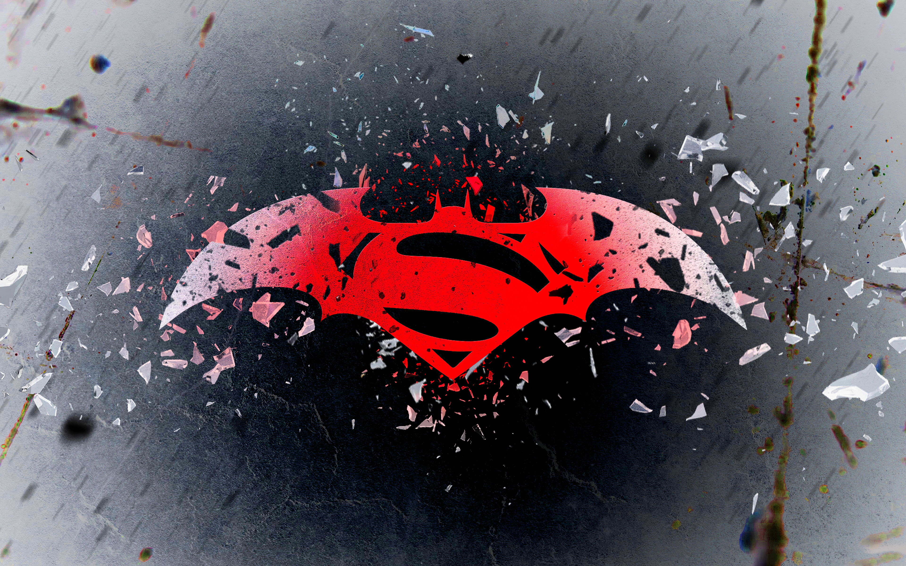 Batman Superman Logo Art 4k, HD Superheroes, 4k Wallpapers, Images,  Backgrounds, Photos and Pictures