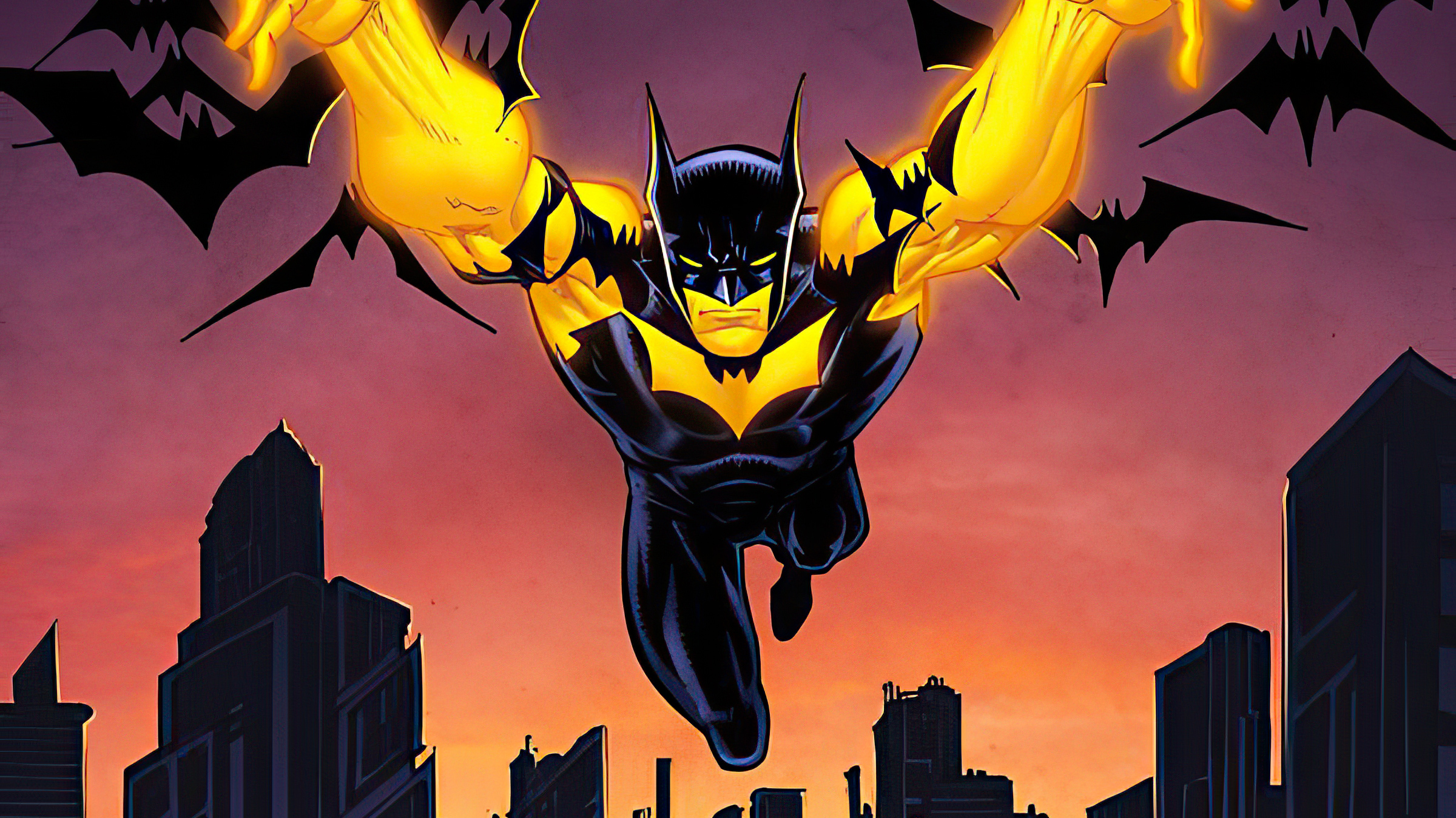 Batman Yellow, HD Superheroes, 4k Wallpapers, Images, Backgrounds, Photos  and Pictures