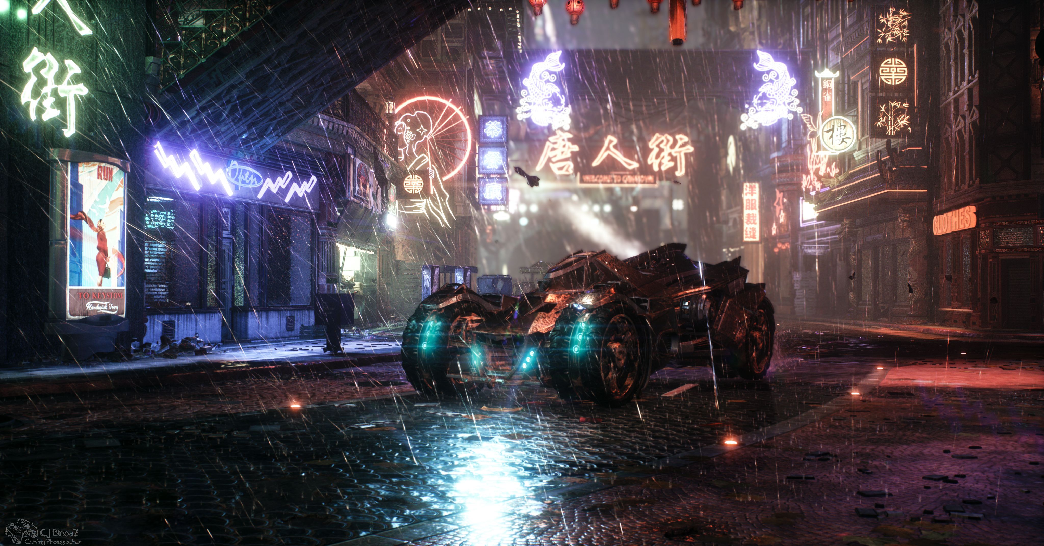 download arkham knight batmobile for free